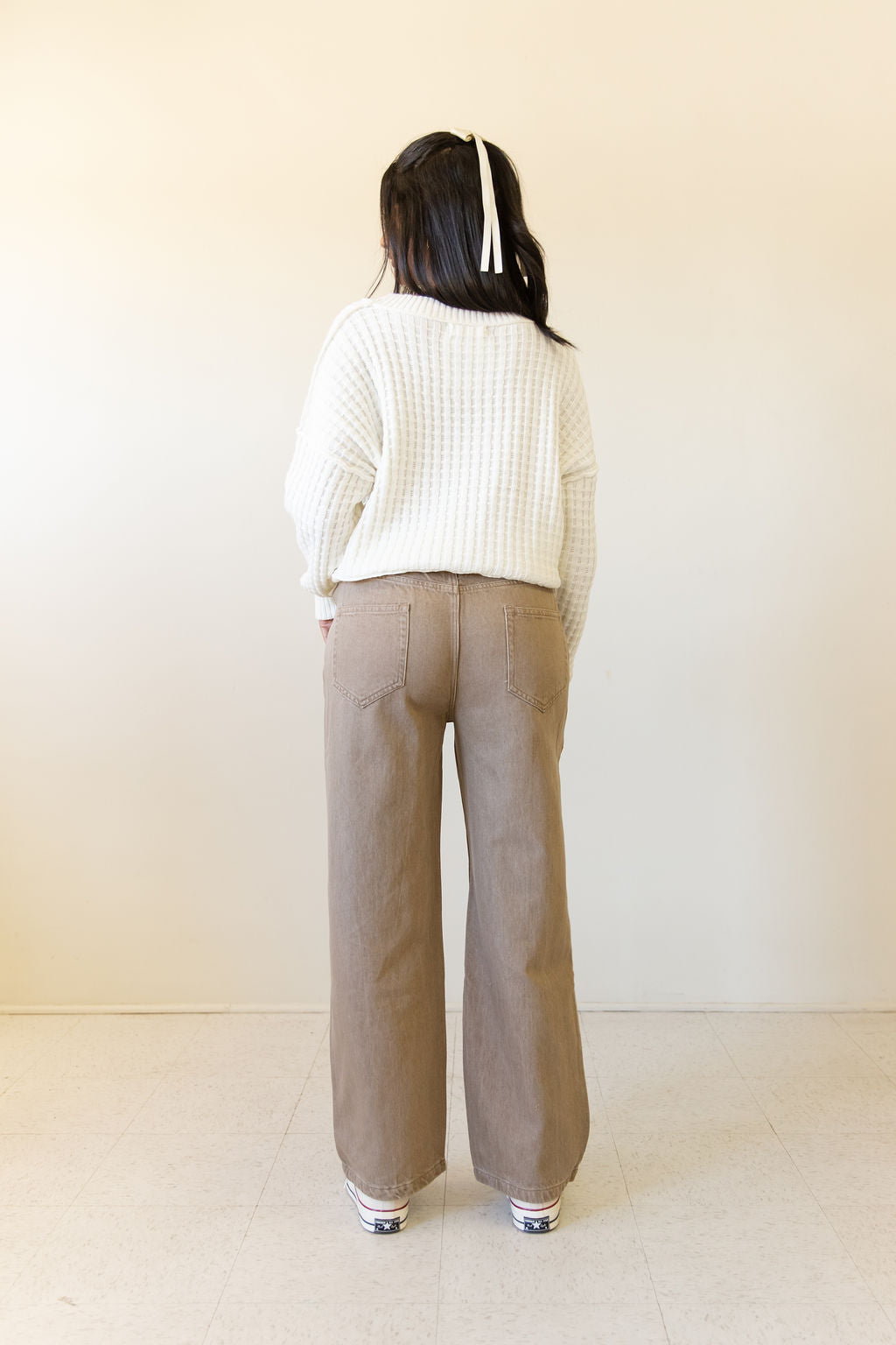Mid RIse Pants by For Good