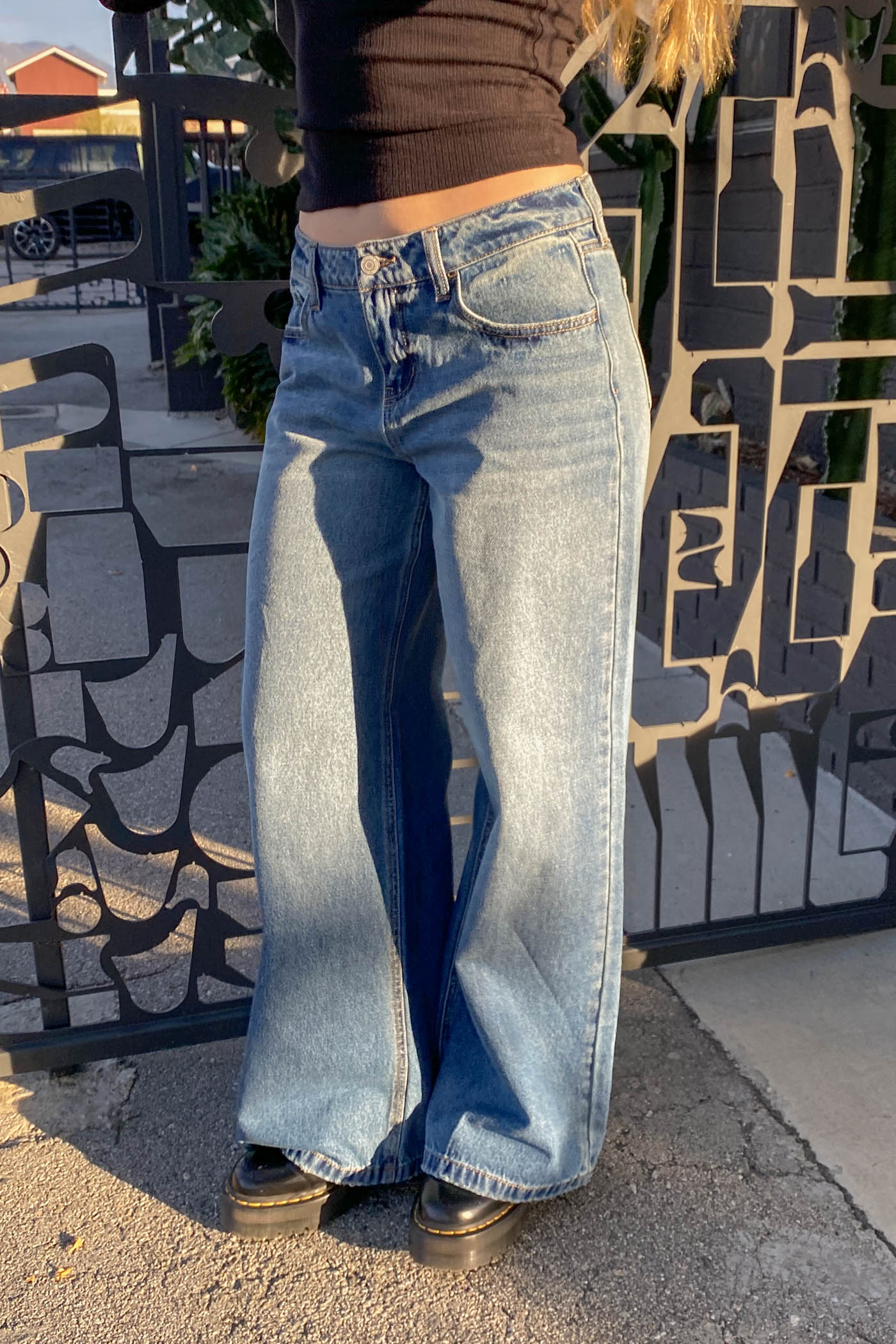 Nectar Premium Denim: The Olivine Wide Leg Jeans