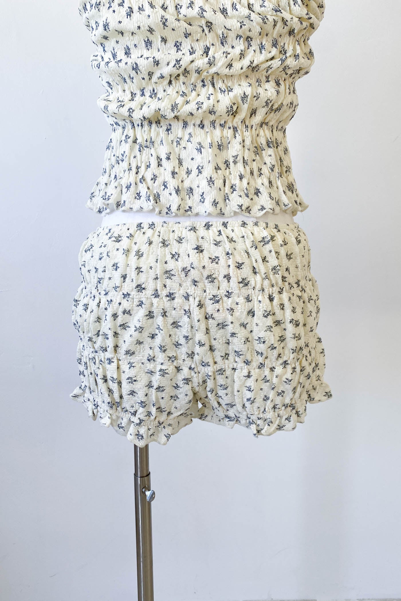 Floral Ruffled Bloomer Shorts