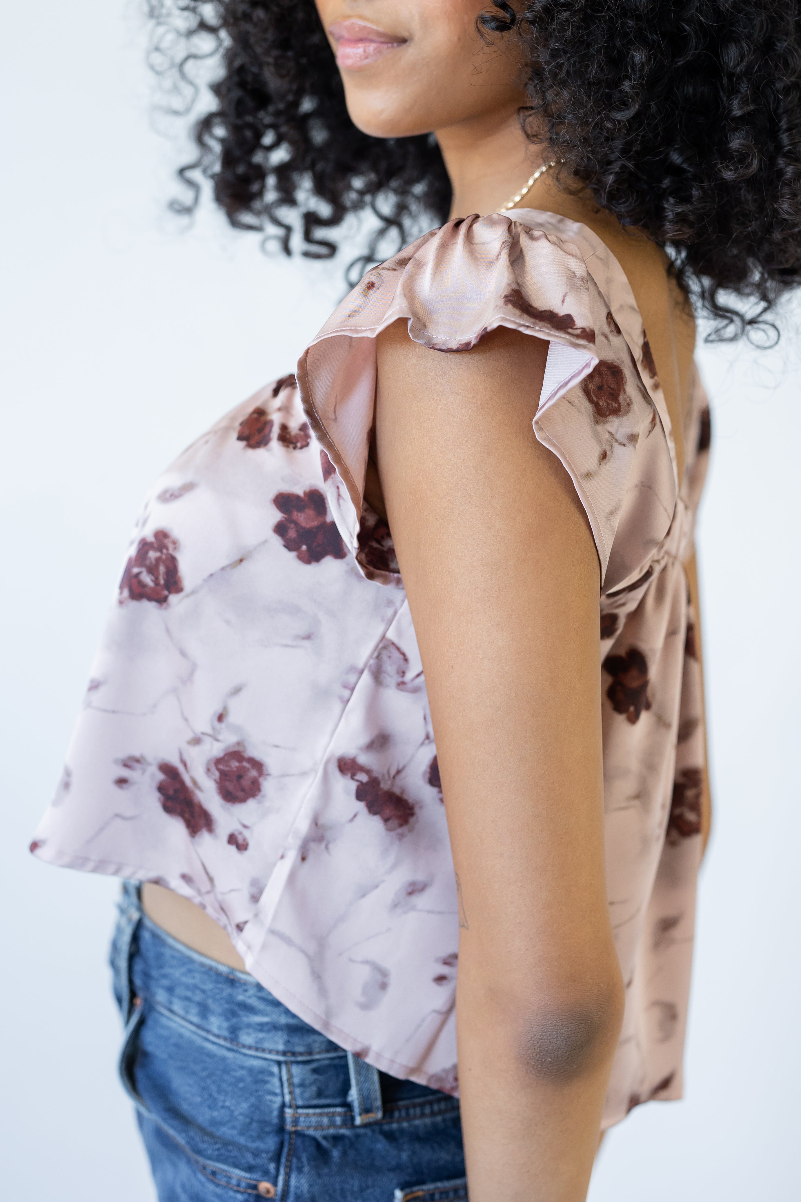 Floral Flowy Top