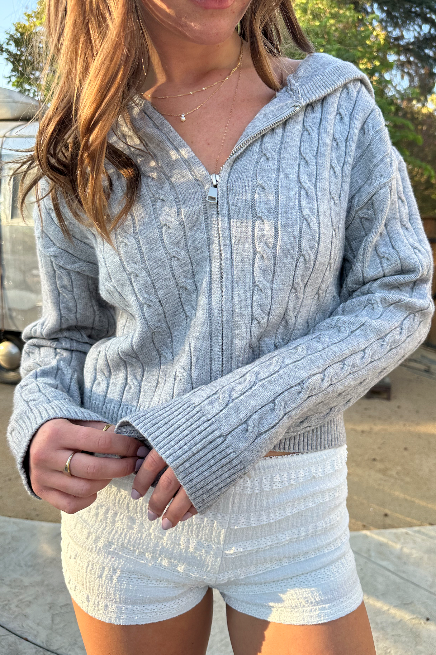 Cable Knit Cardigan