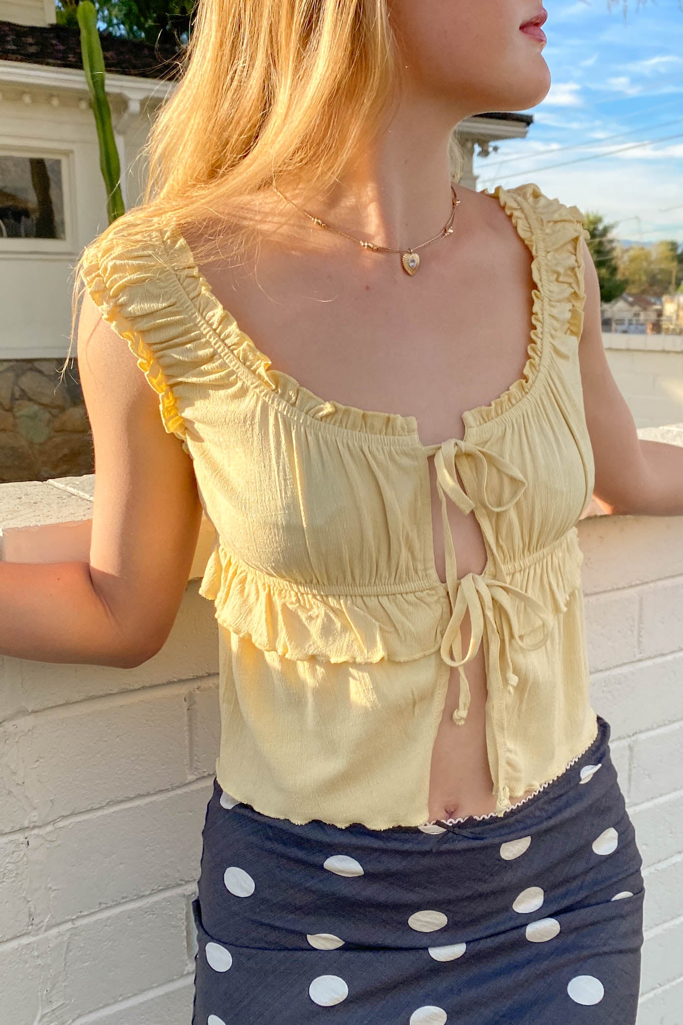 Open Front Tiered Top