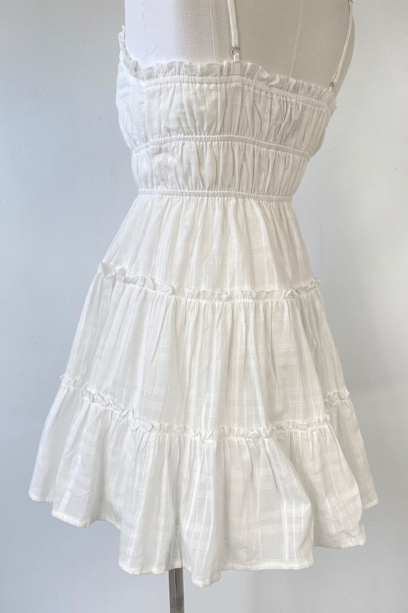 Mini Ruffled Cami Dress