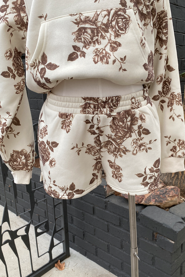 Floral Sweatshorts