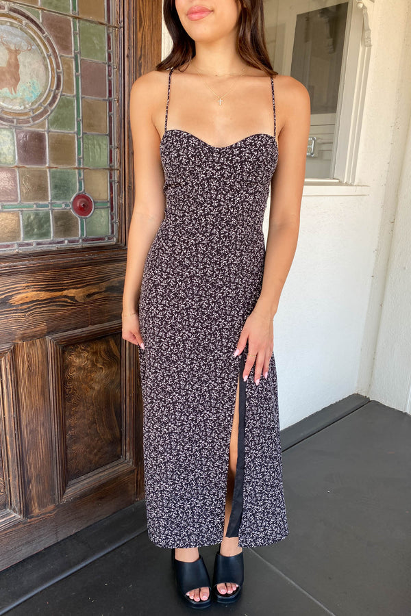 Ditsy Floral Midi Dress