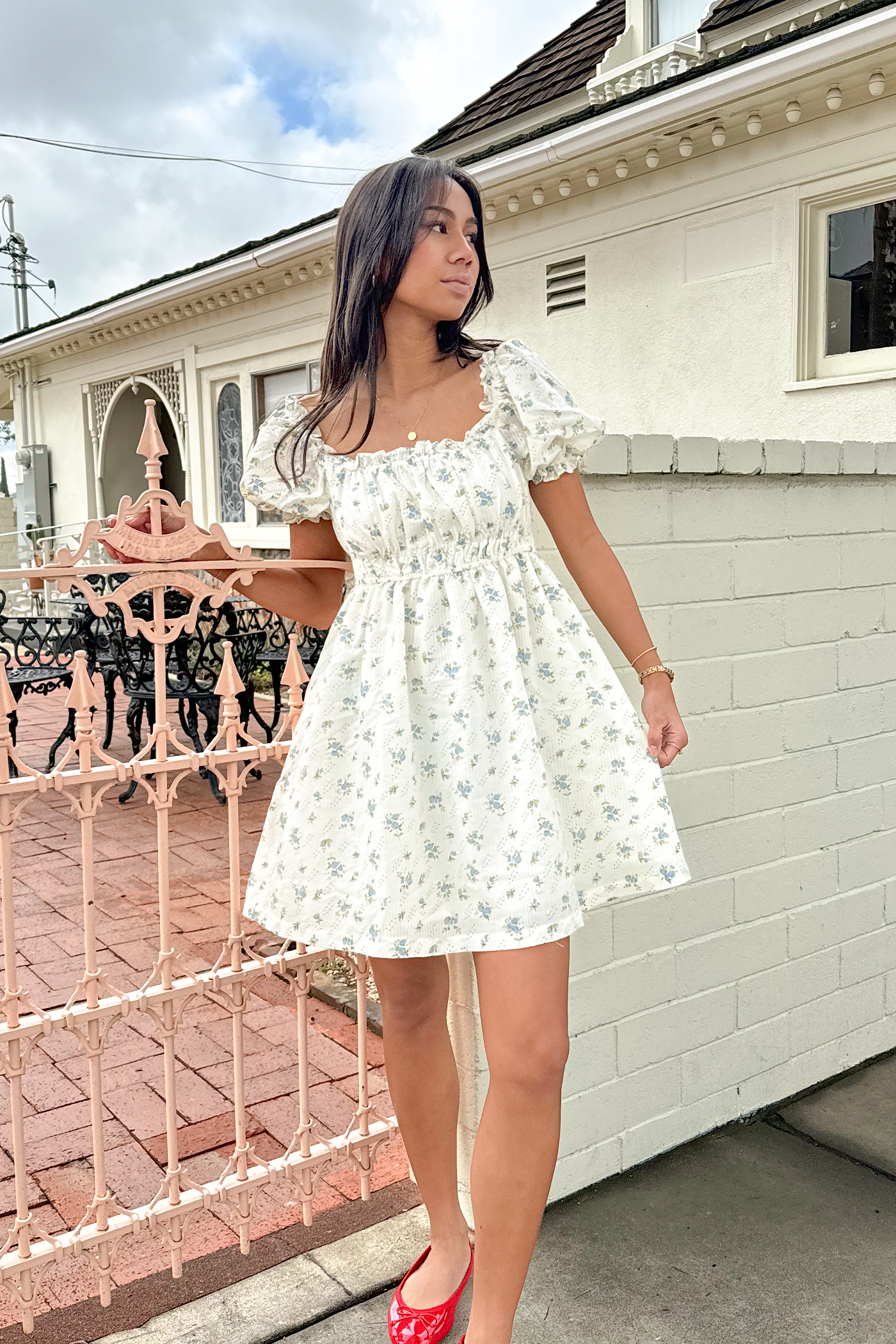 Better Place Floral Babydoll Dress