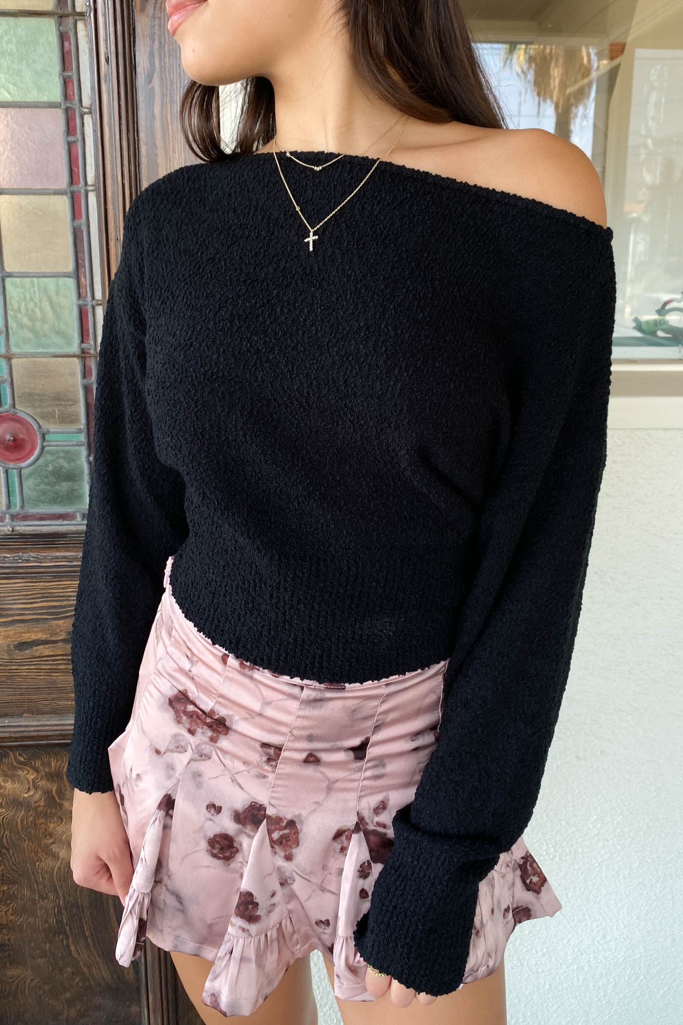 Off The Shoulder Sweater