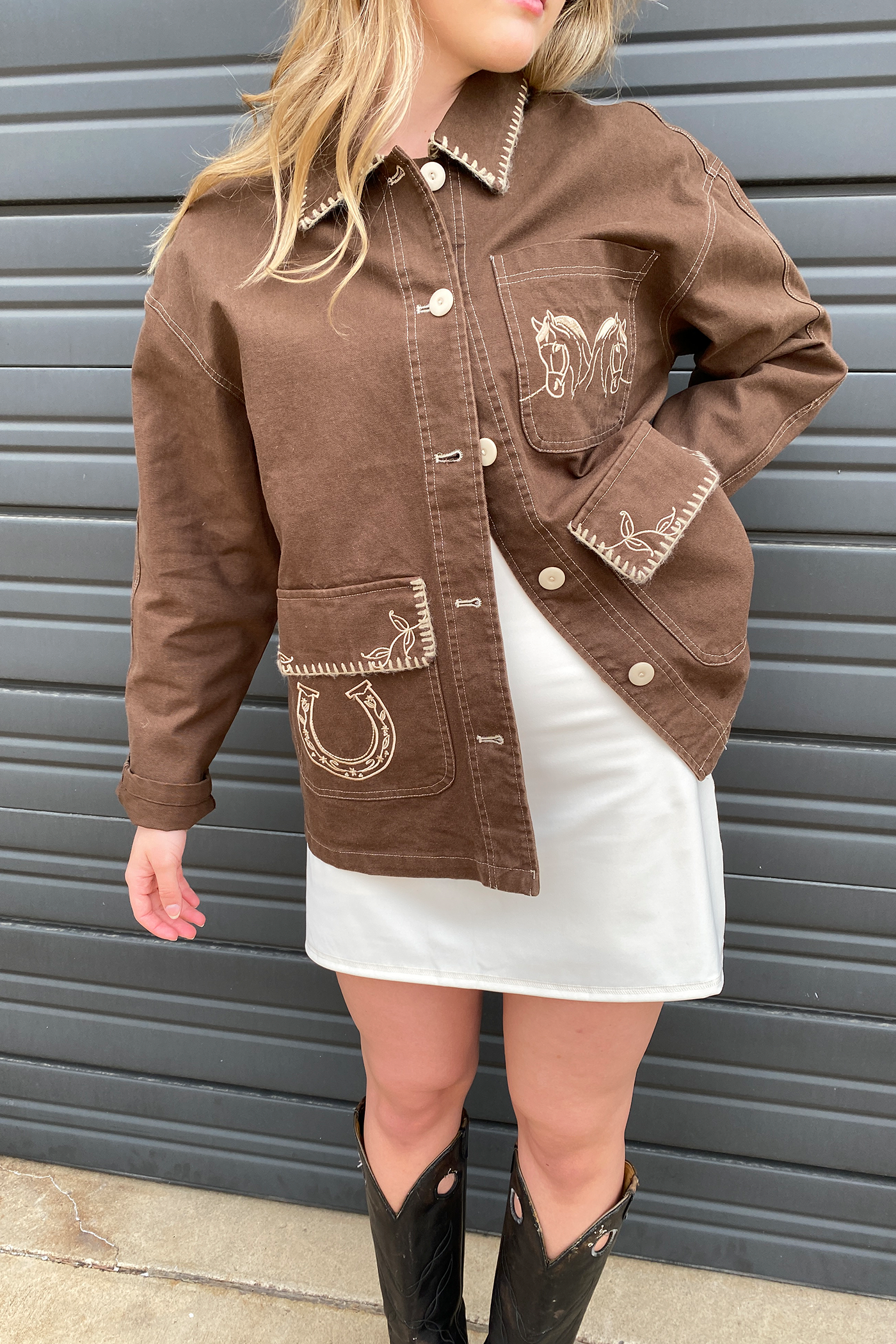 Western Stitchwork Jacket