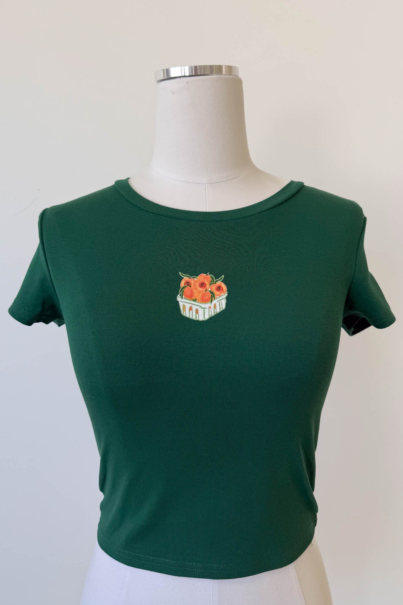 Nectarine Graphic Baby Tee