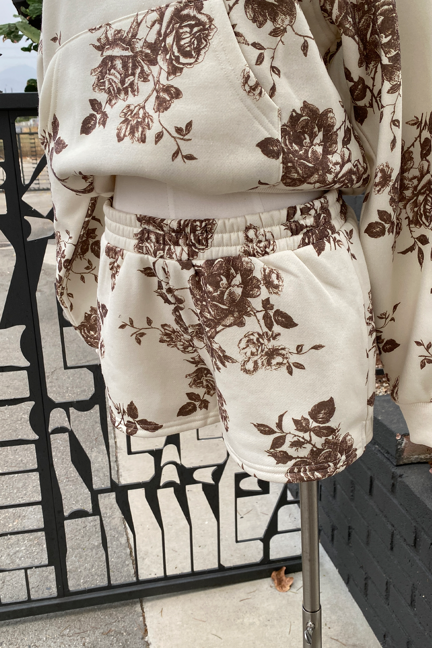 Floral Sweatshorts