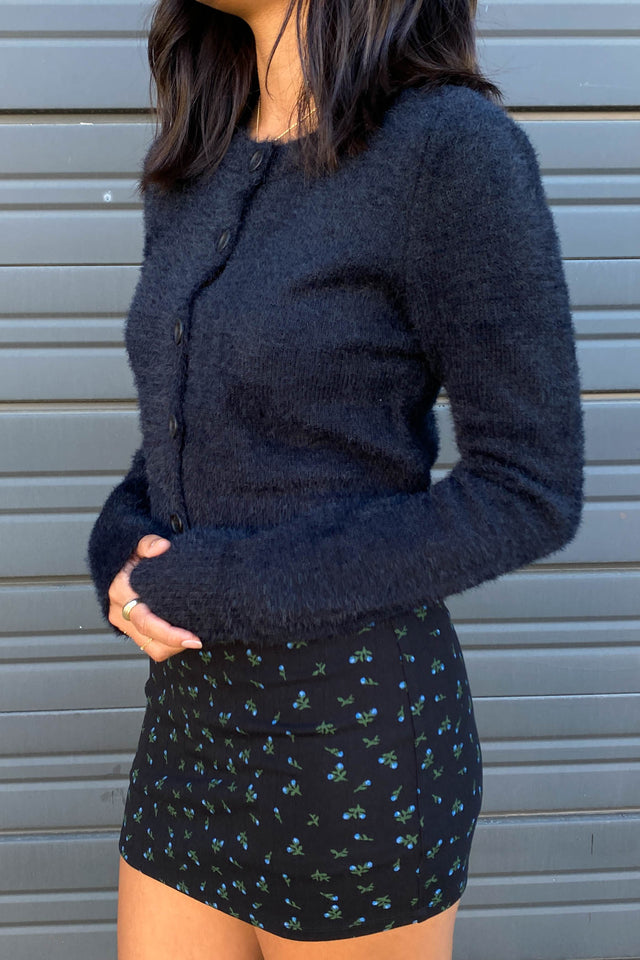 Knit Button Cardigan