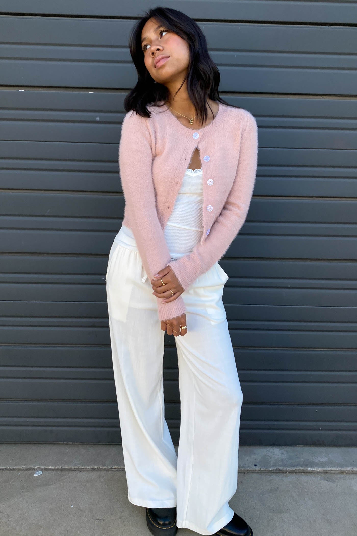 Knit Button Cardigan