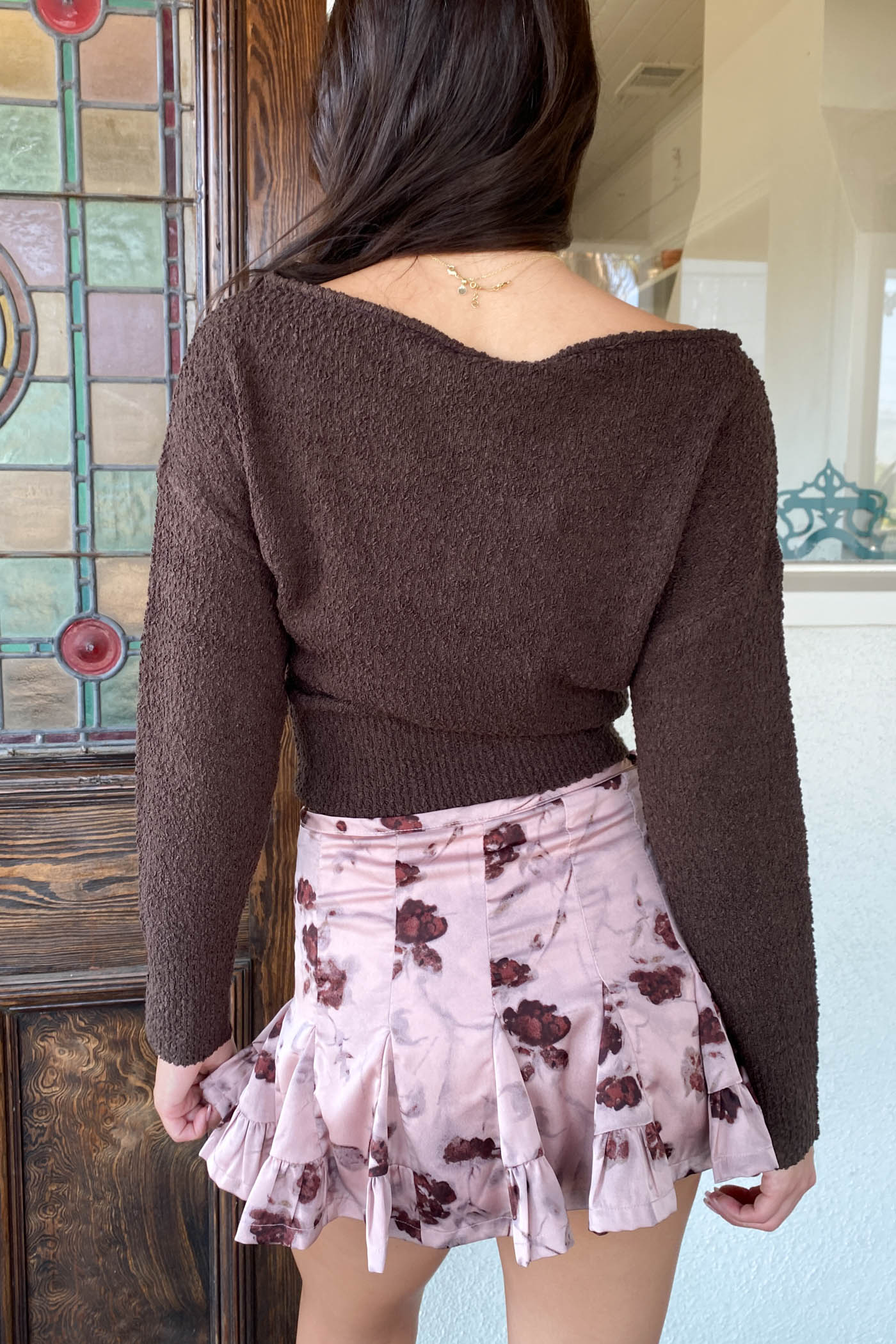 Off The Shoulder Sweater