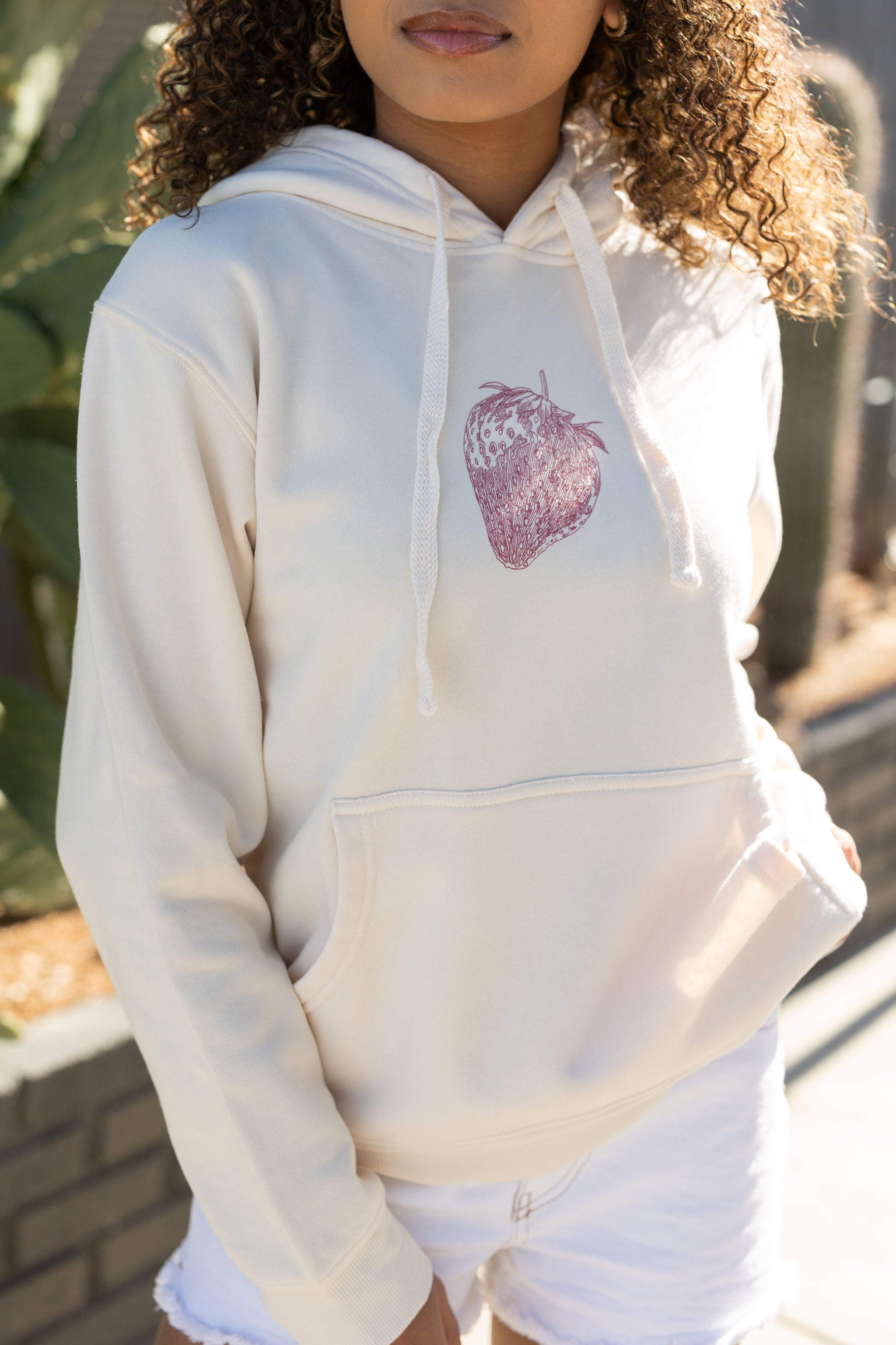 Strawberry Graphic Hoodie