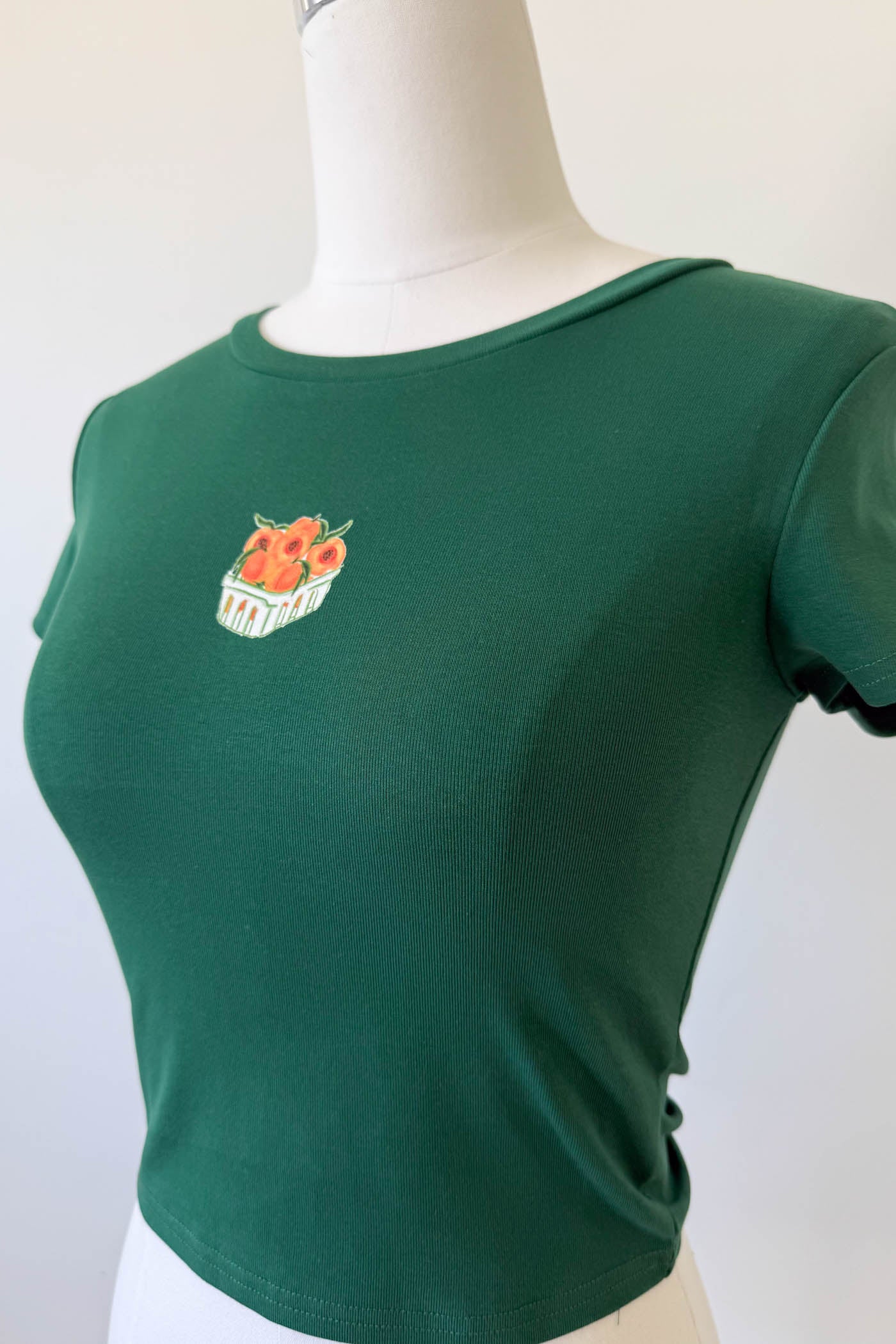 Nectarine Graphic Baby Tee