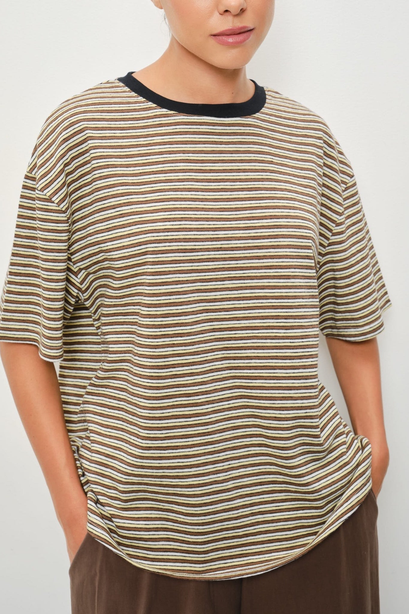 Striped Oversized Tee