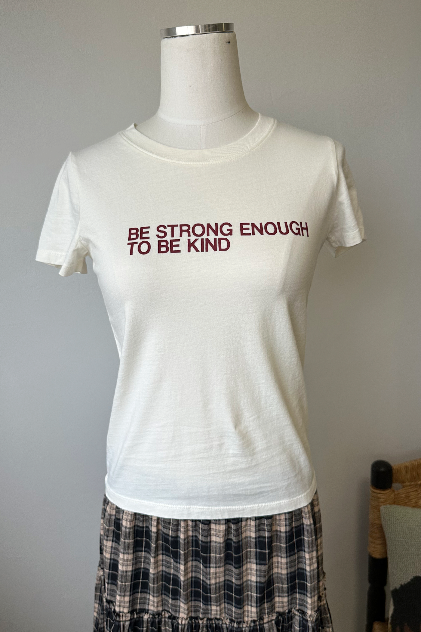 Kindness Long Loose Graphic Baby Tee