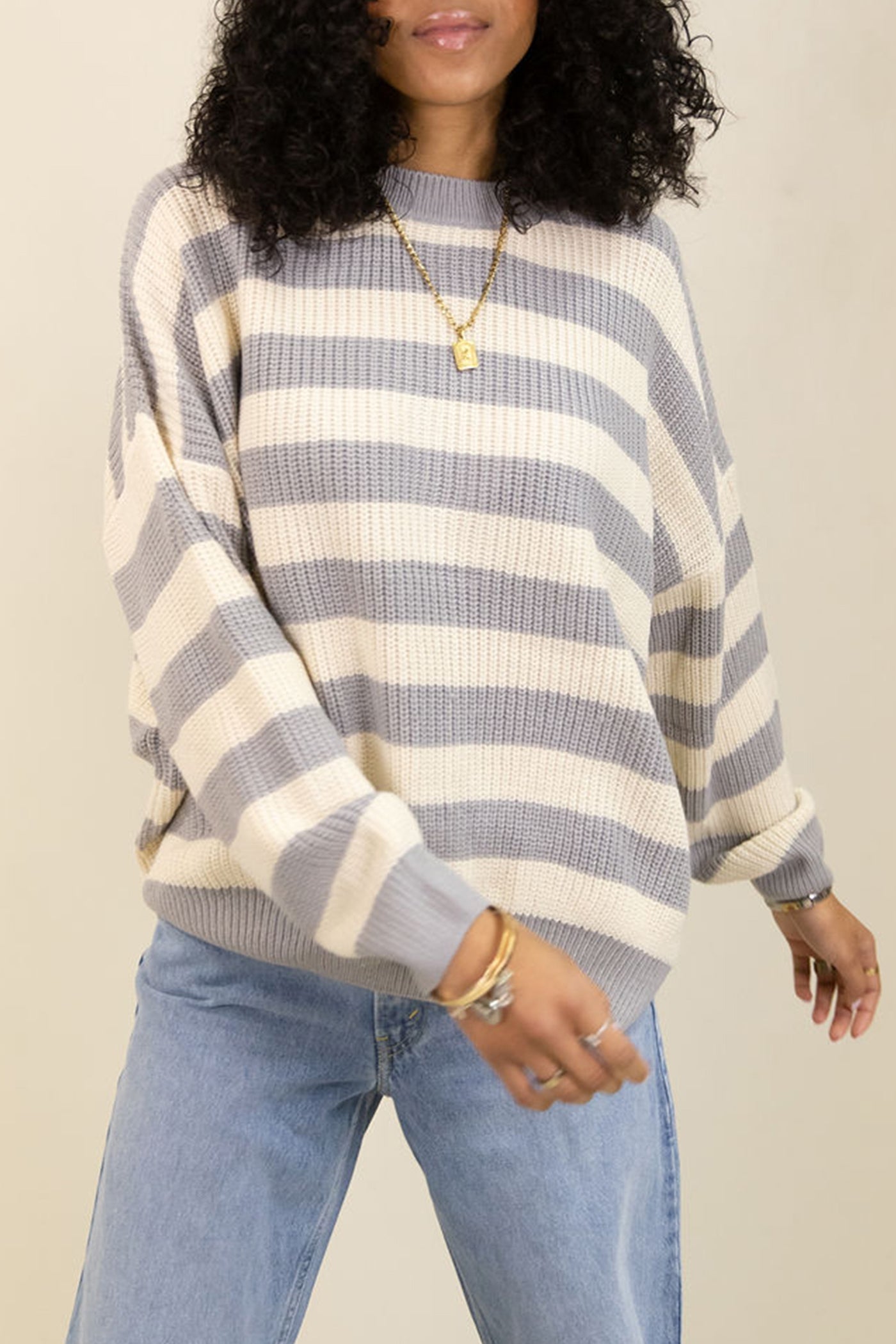 The Chase Striped Knit Sweater