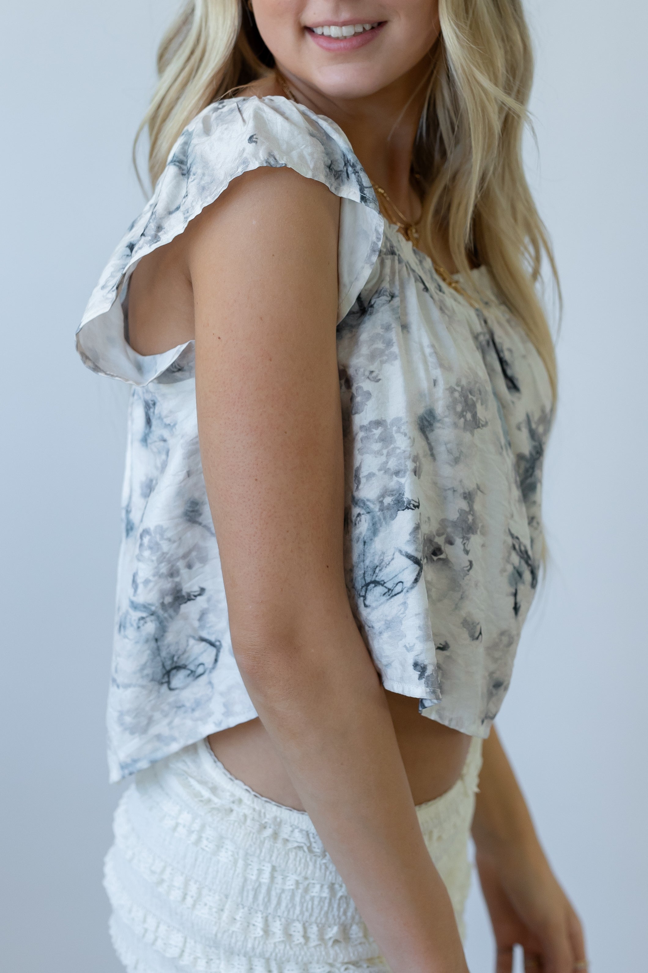 Floral Flowy Top