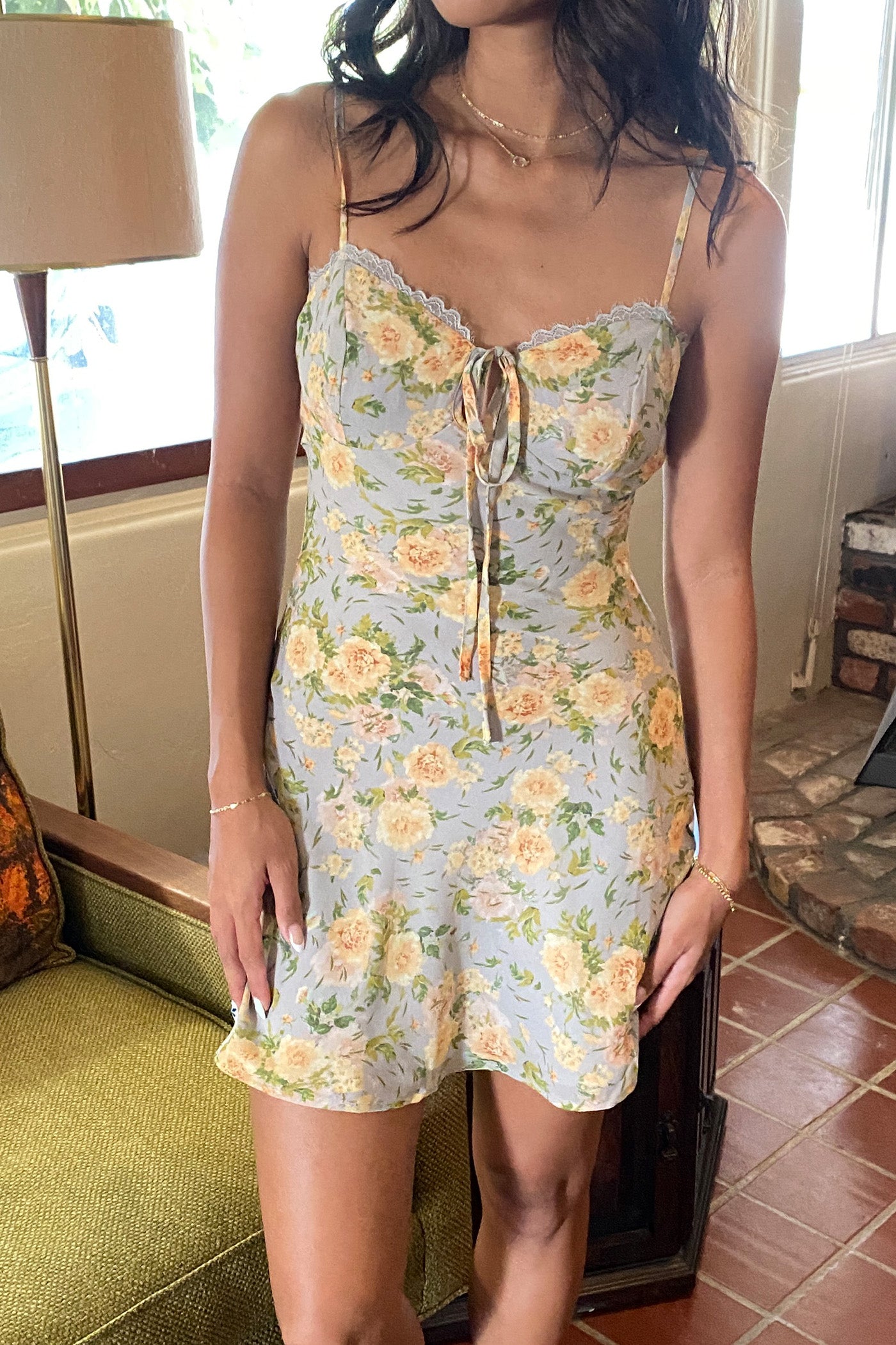 Floral Mini Cami Dress