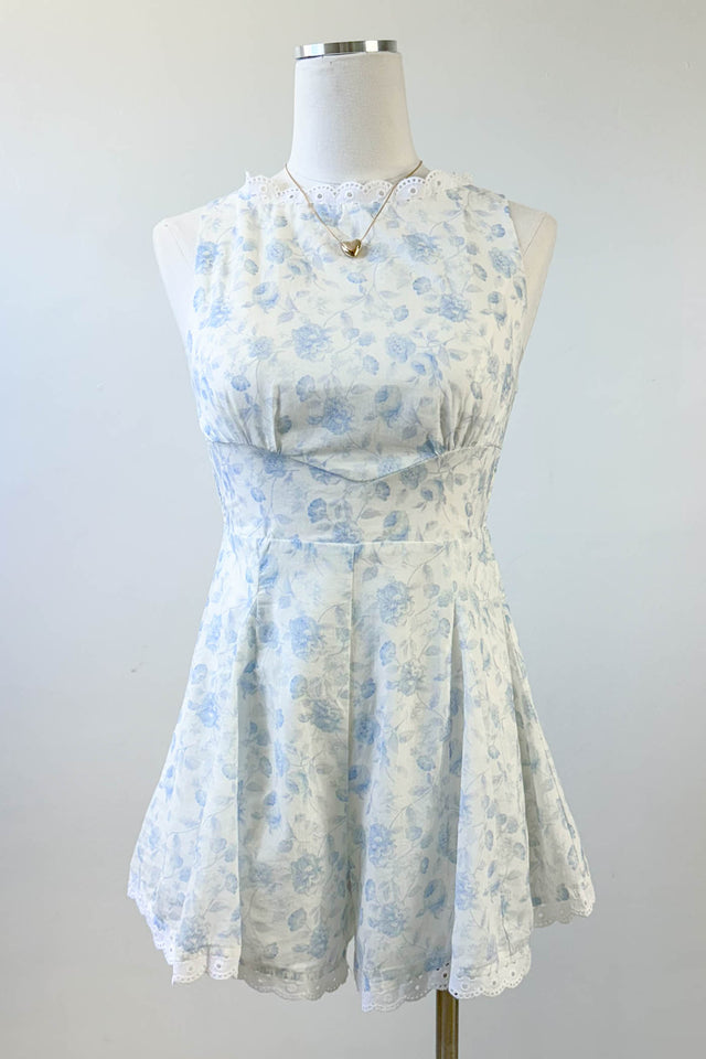 Lacey Floral Romper