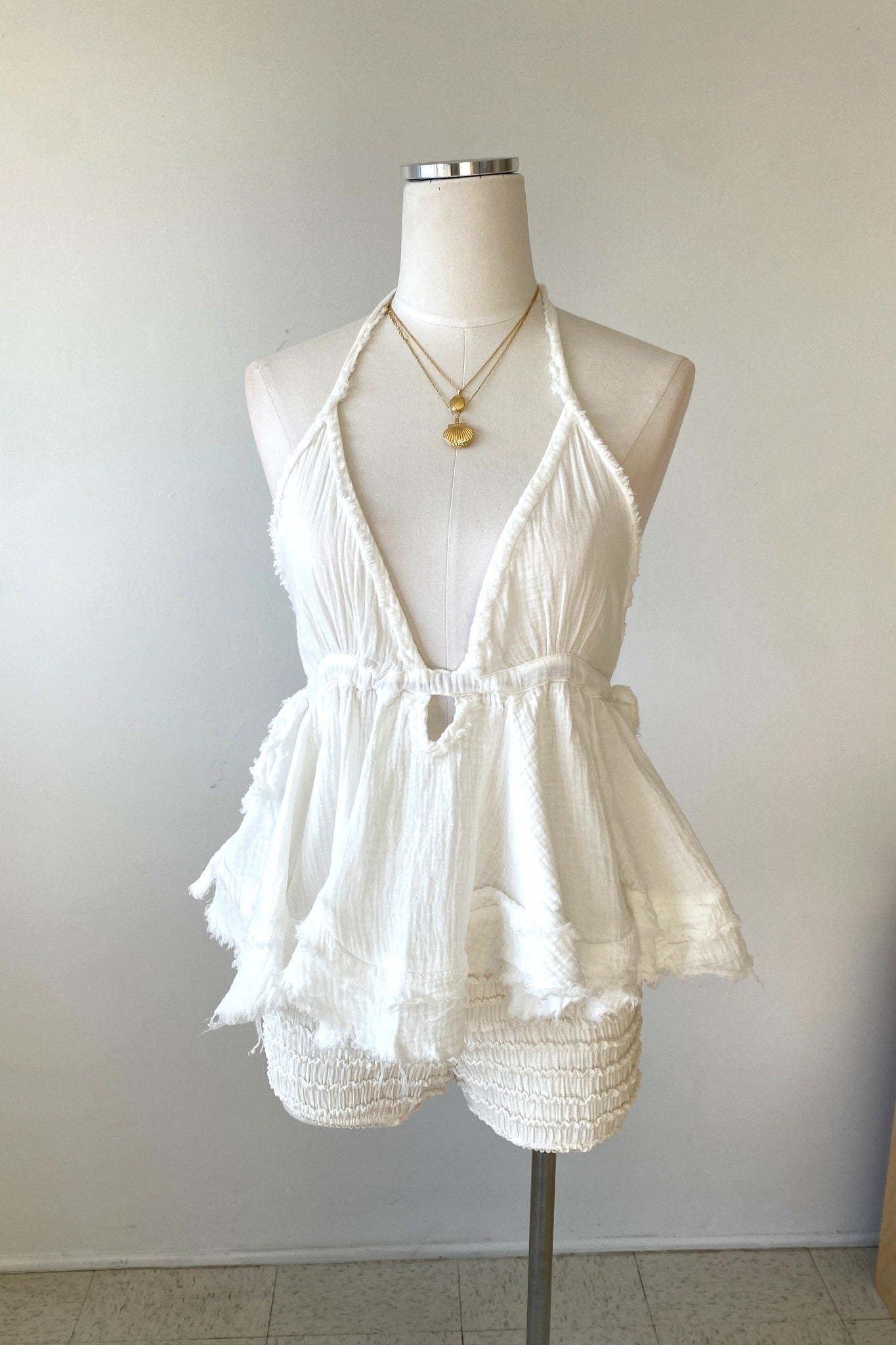 Halter Babydoll Top
