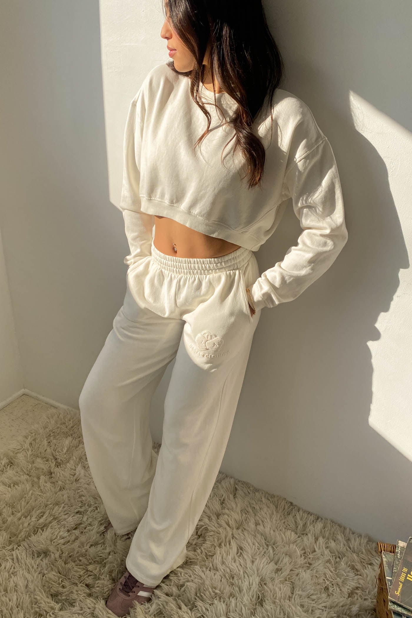 Locket Puff Print Graphic Sweatpant