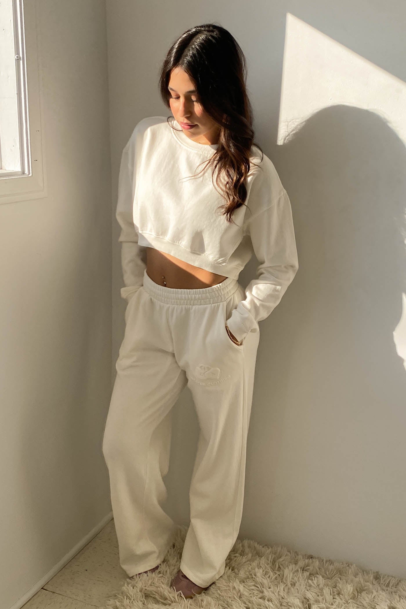 Locket Puff Print Graphic Sweatpant