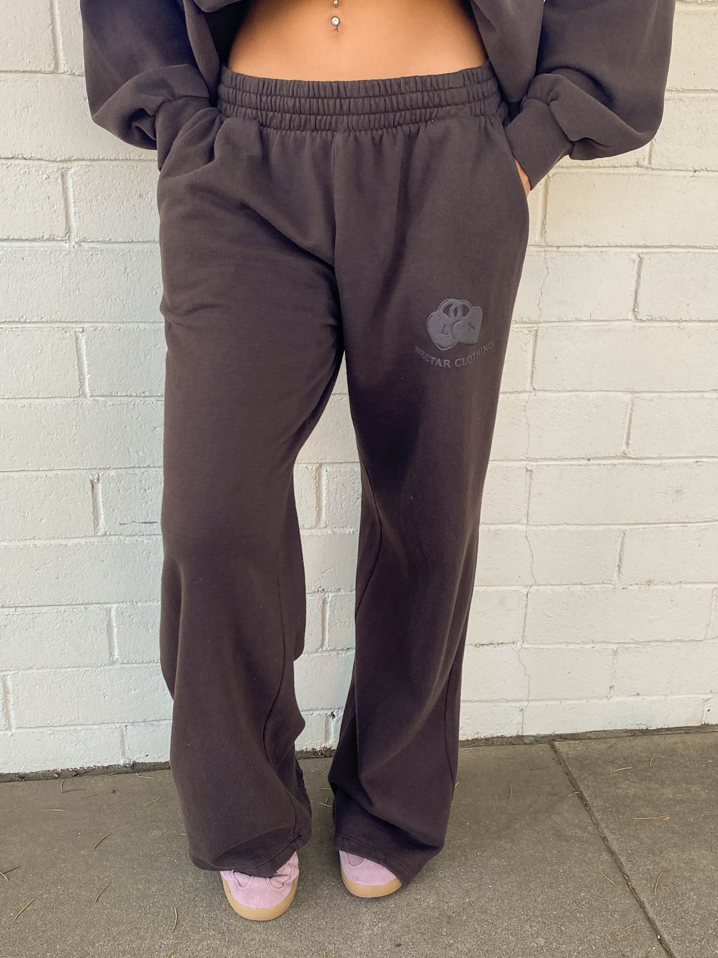 Locket Puff Print Graphic Sweatpant