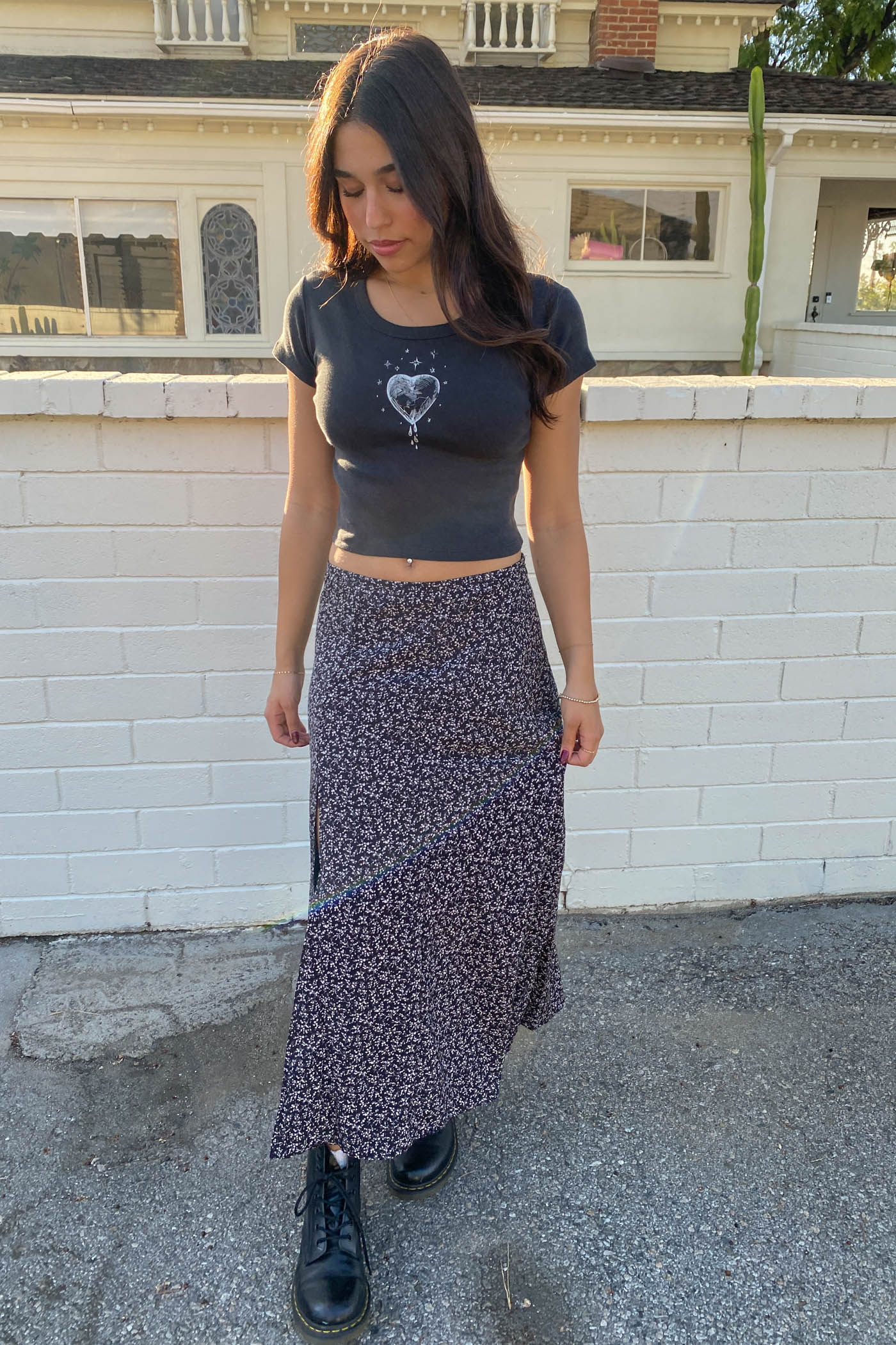 Ditsy Floral Maxi Skirt