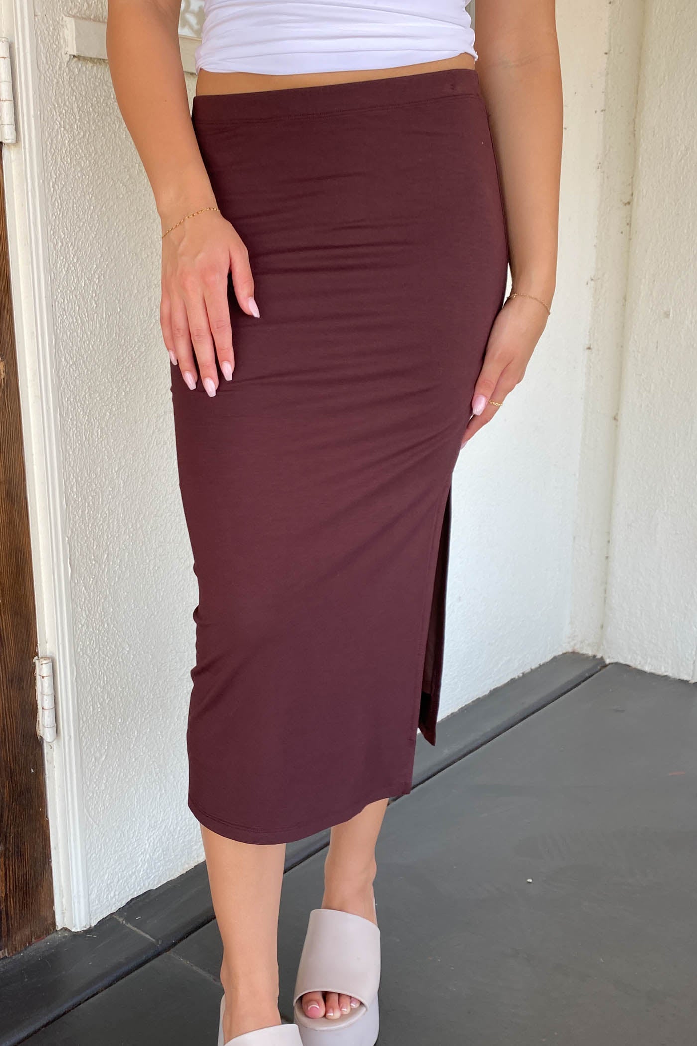 Basic Midi Skirt