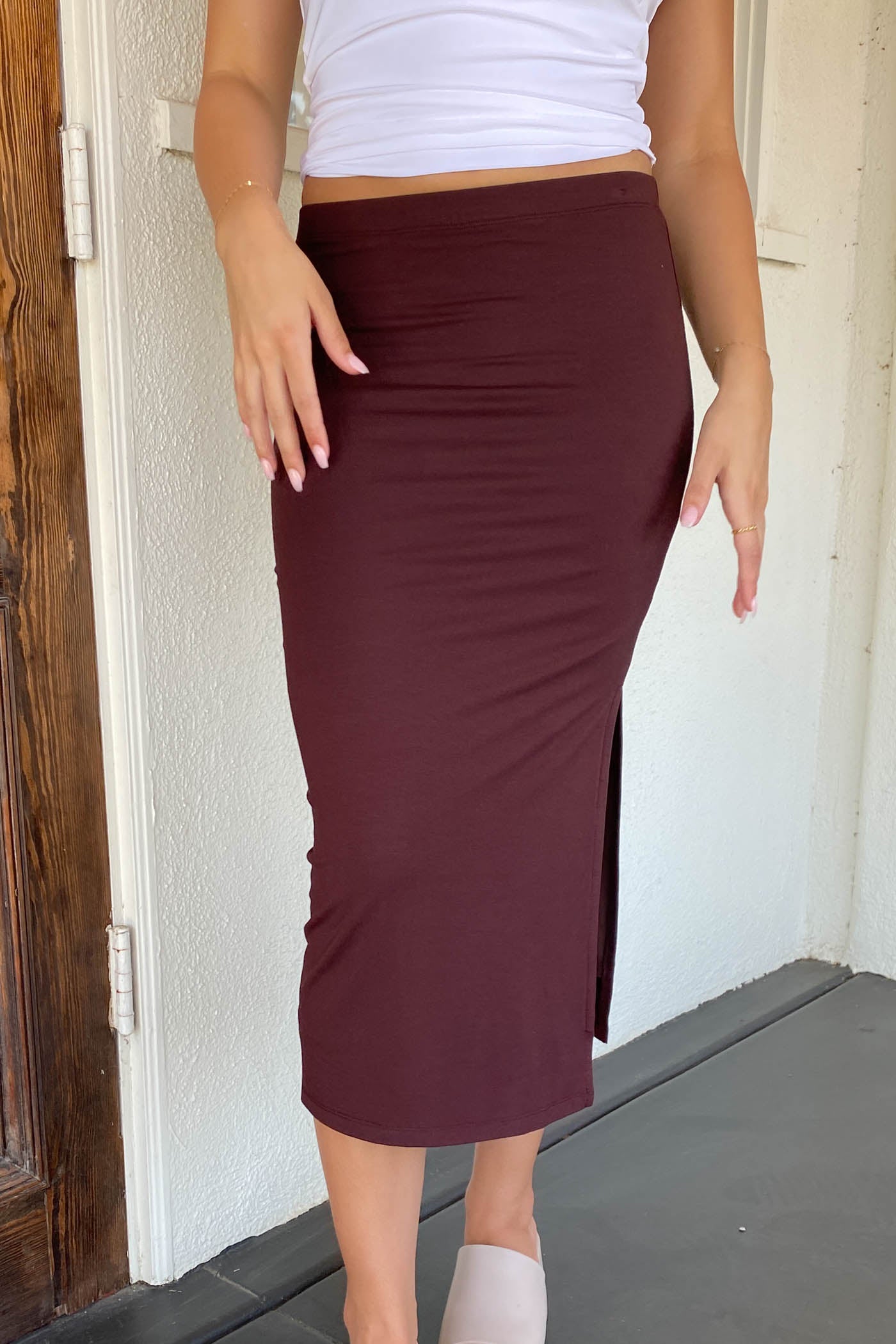Basic Midi Skirt