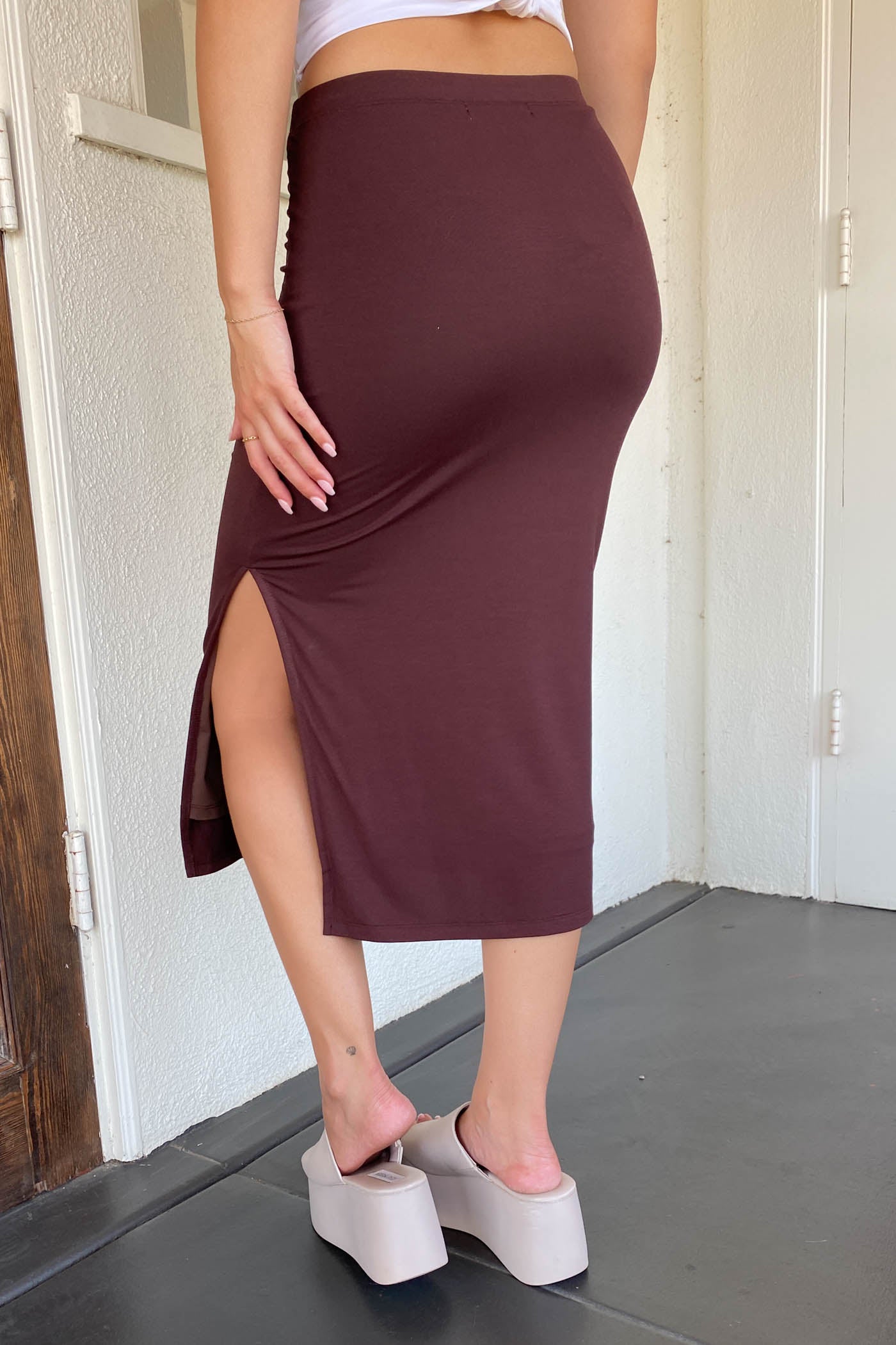 Basic Midi Skirt