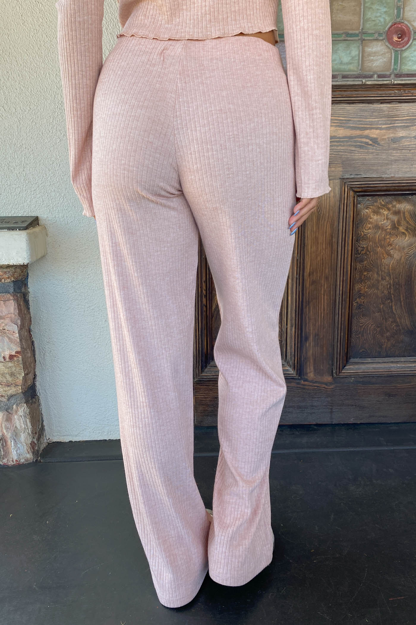 Ribbed Knit Pants