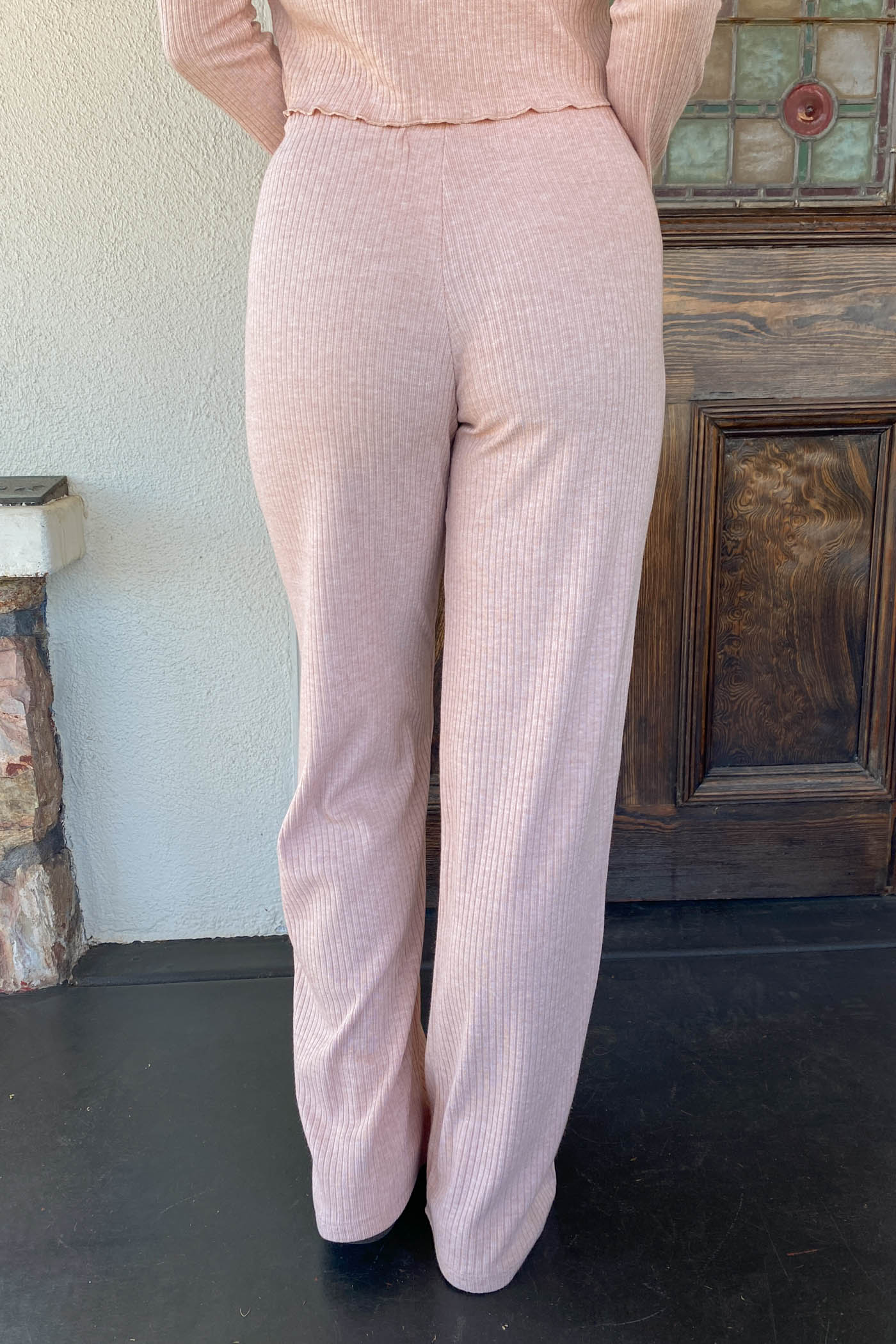 Ribbed Knit Pants