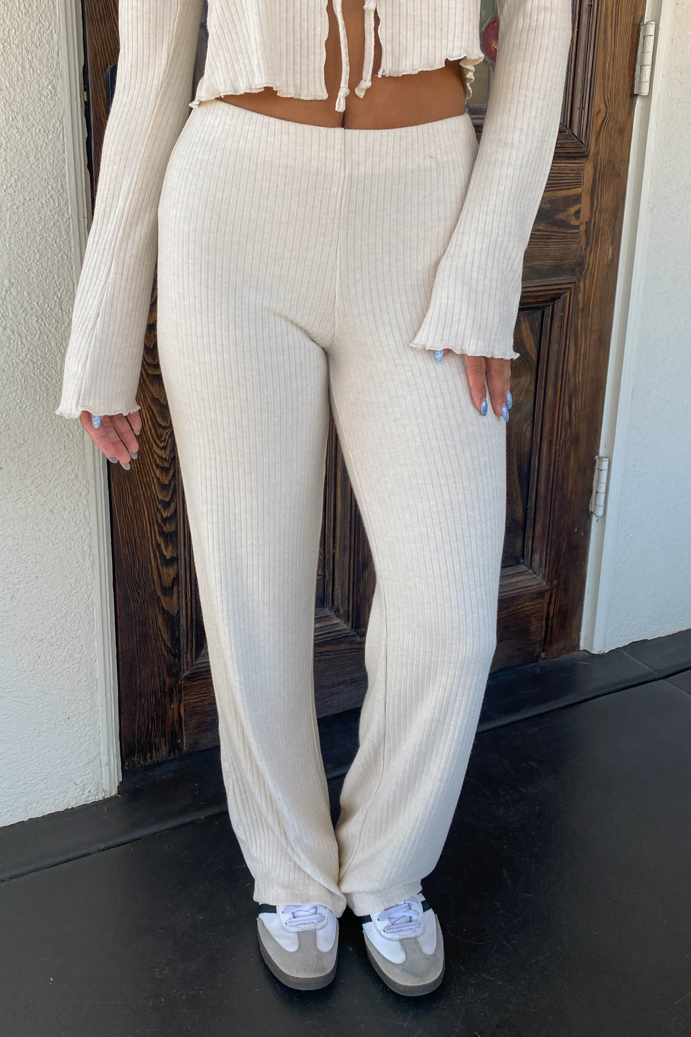 Ribbed Knit Pants