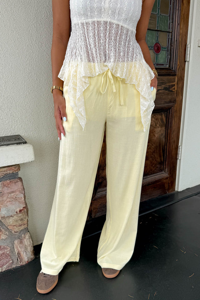 Basic Linen Pants