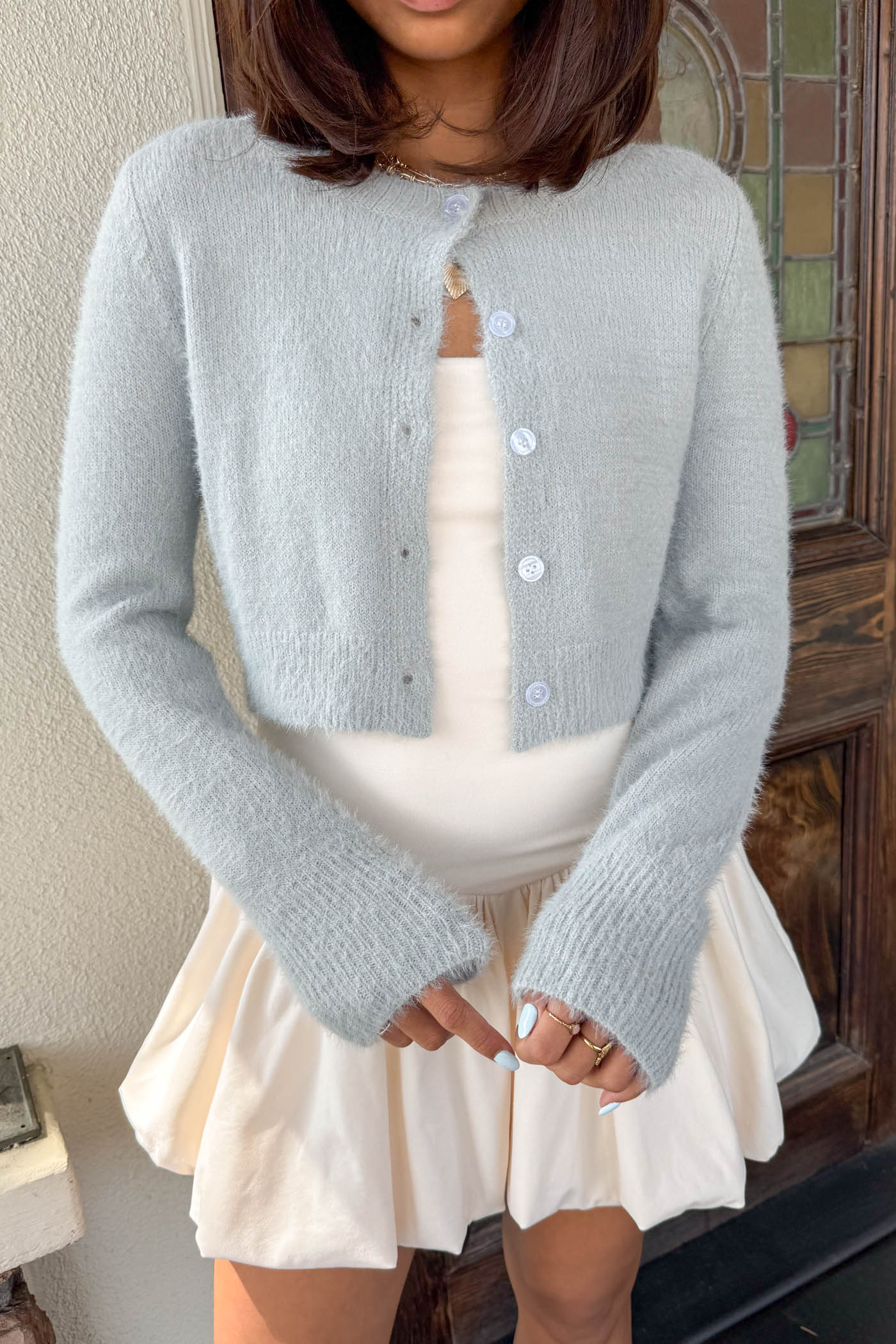Knit Button Cardigan