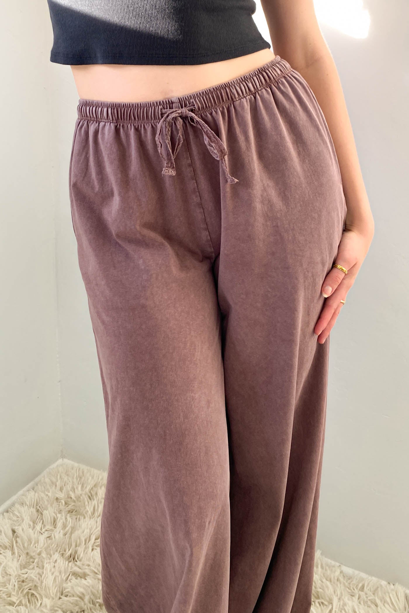 Basic Wide Leg Pants