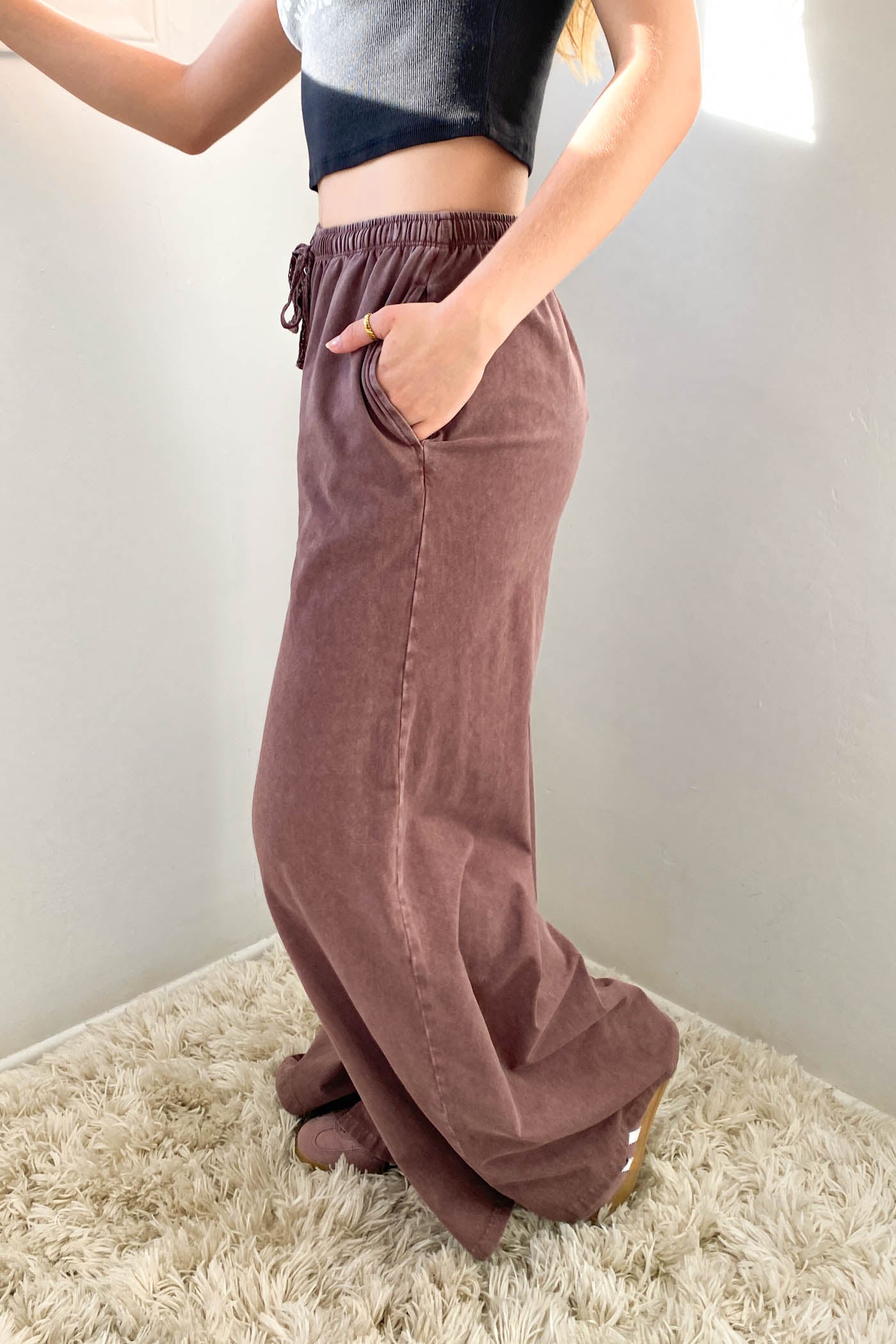 Basic Wide Leg Pants