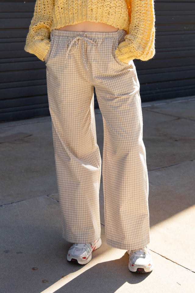 Gingham Pants