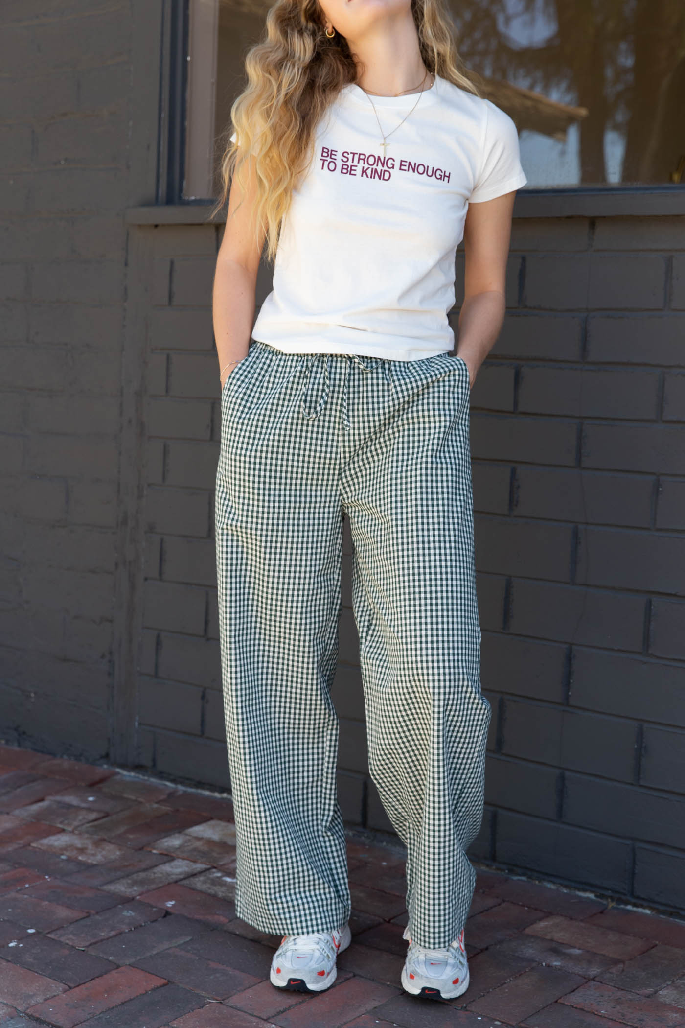 Gingham Pants