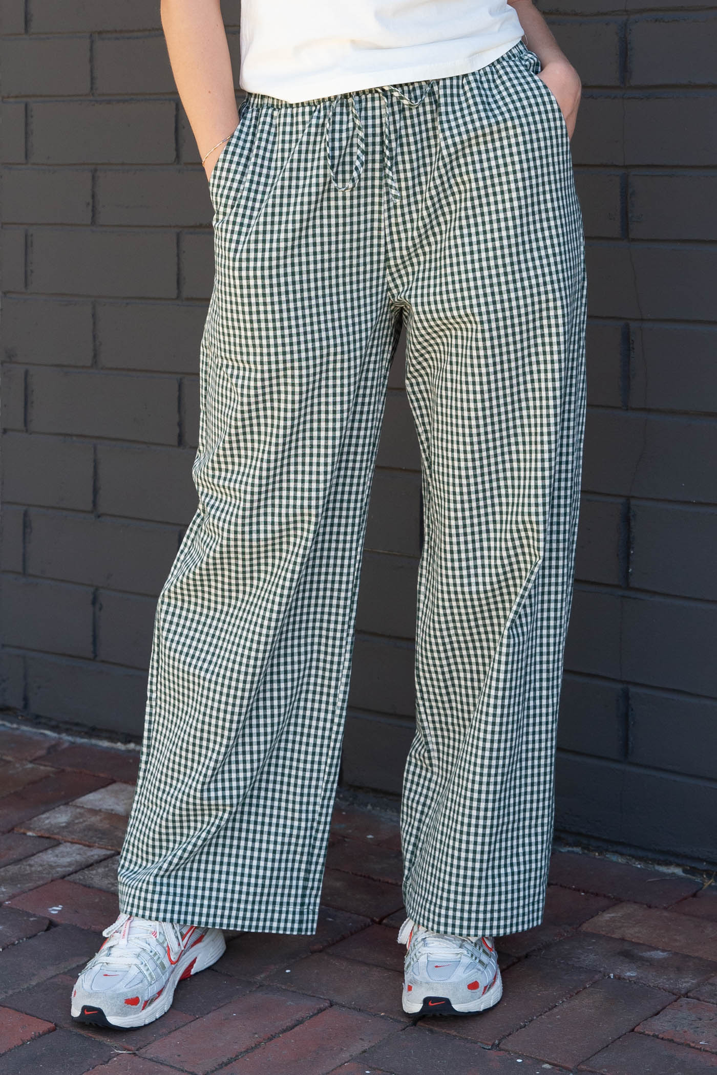 Gingham Pants