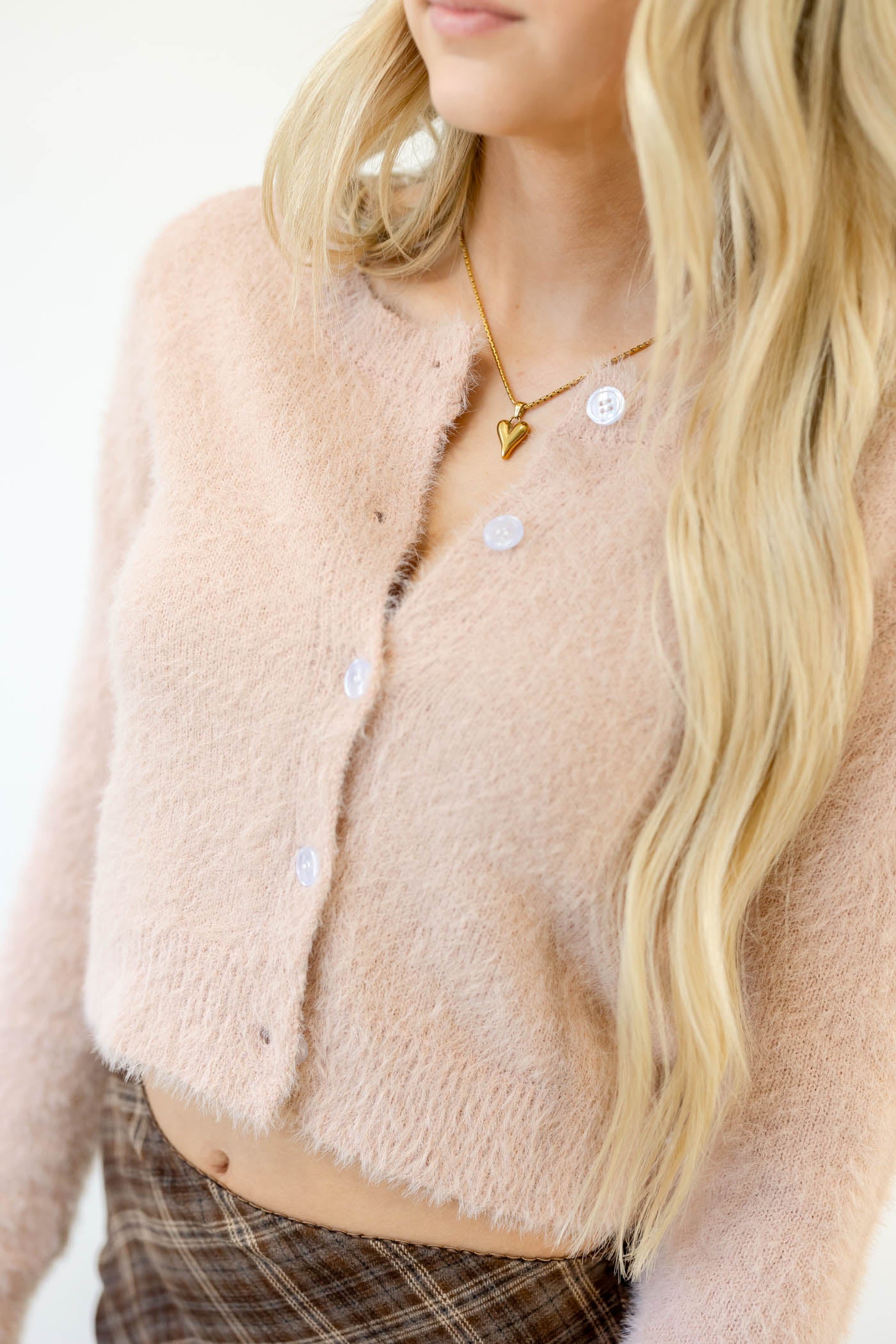 Knit Button Cardigan