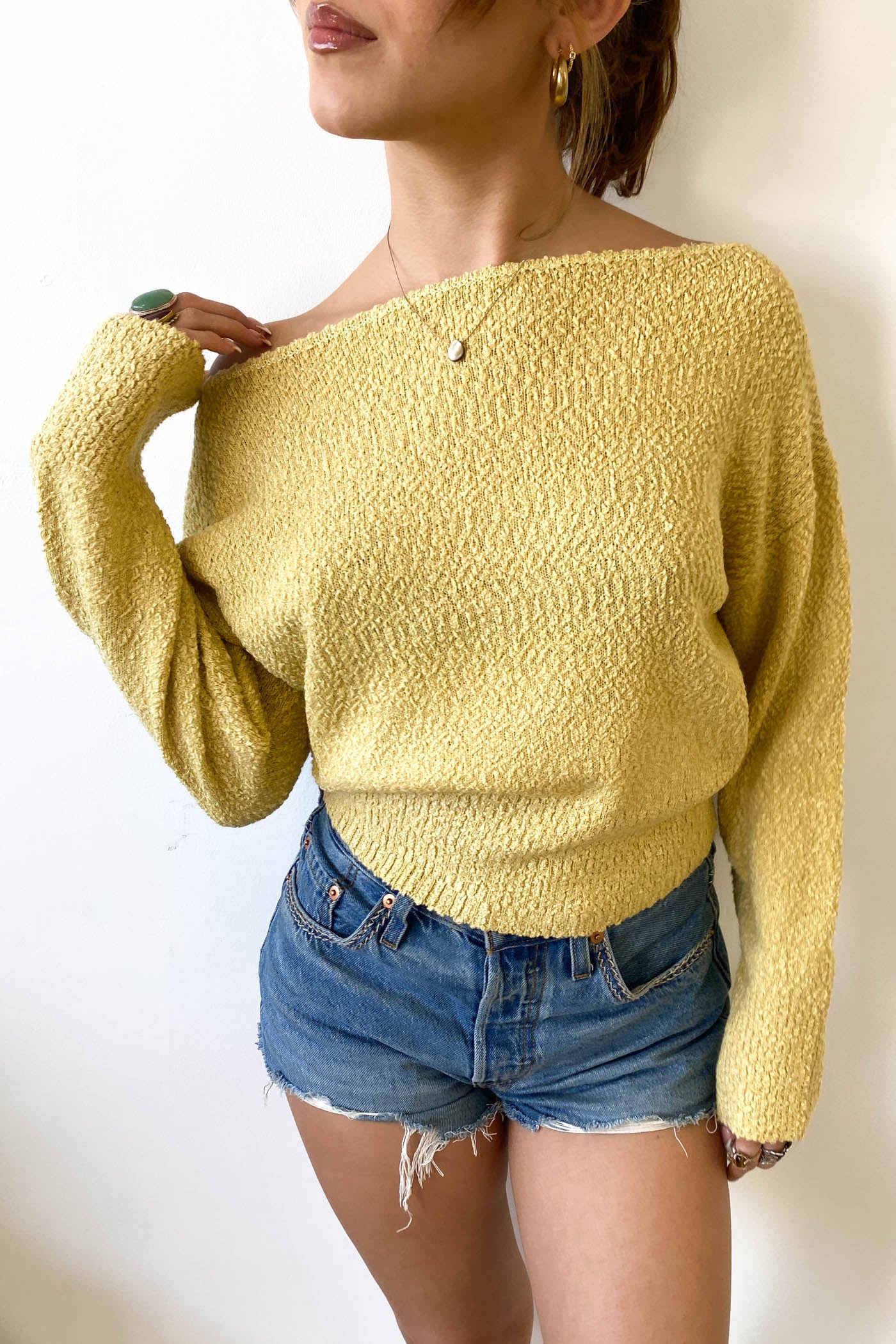 Off The Shoulder Sweater