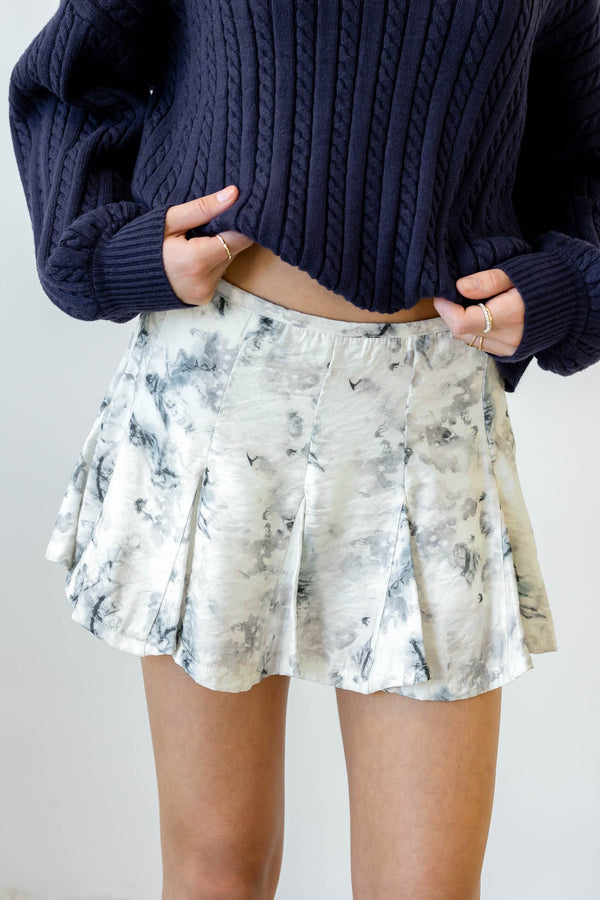 Floral Mini Skort
