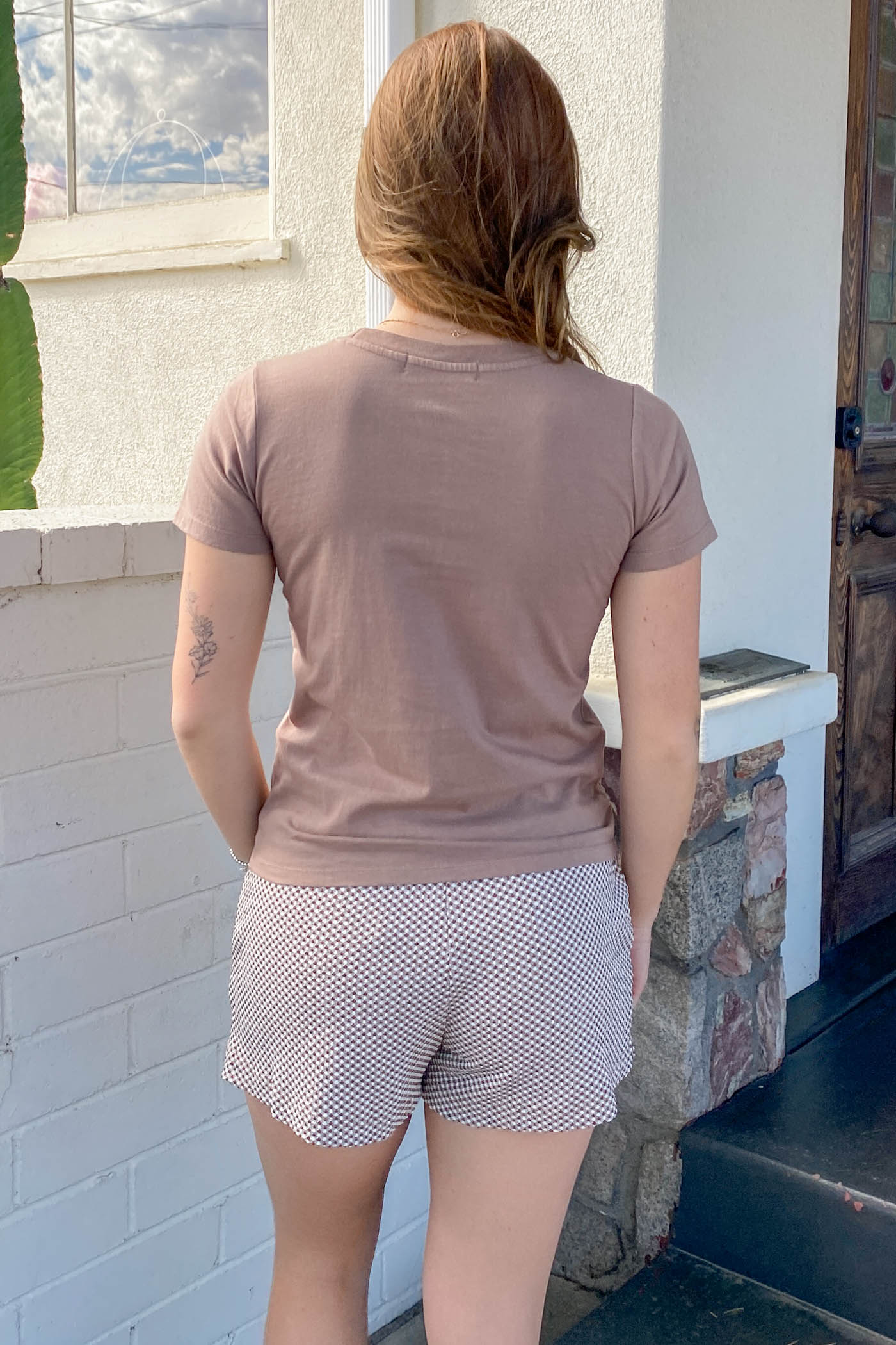 Gingham Boxer Shorts