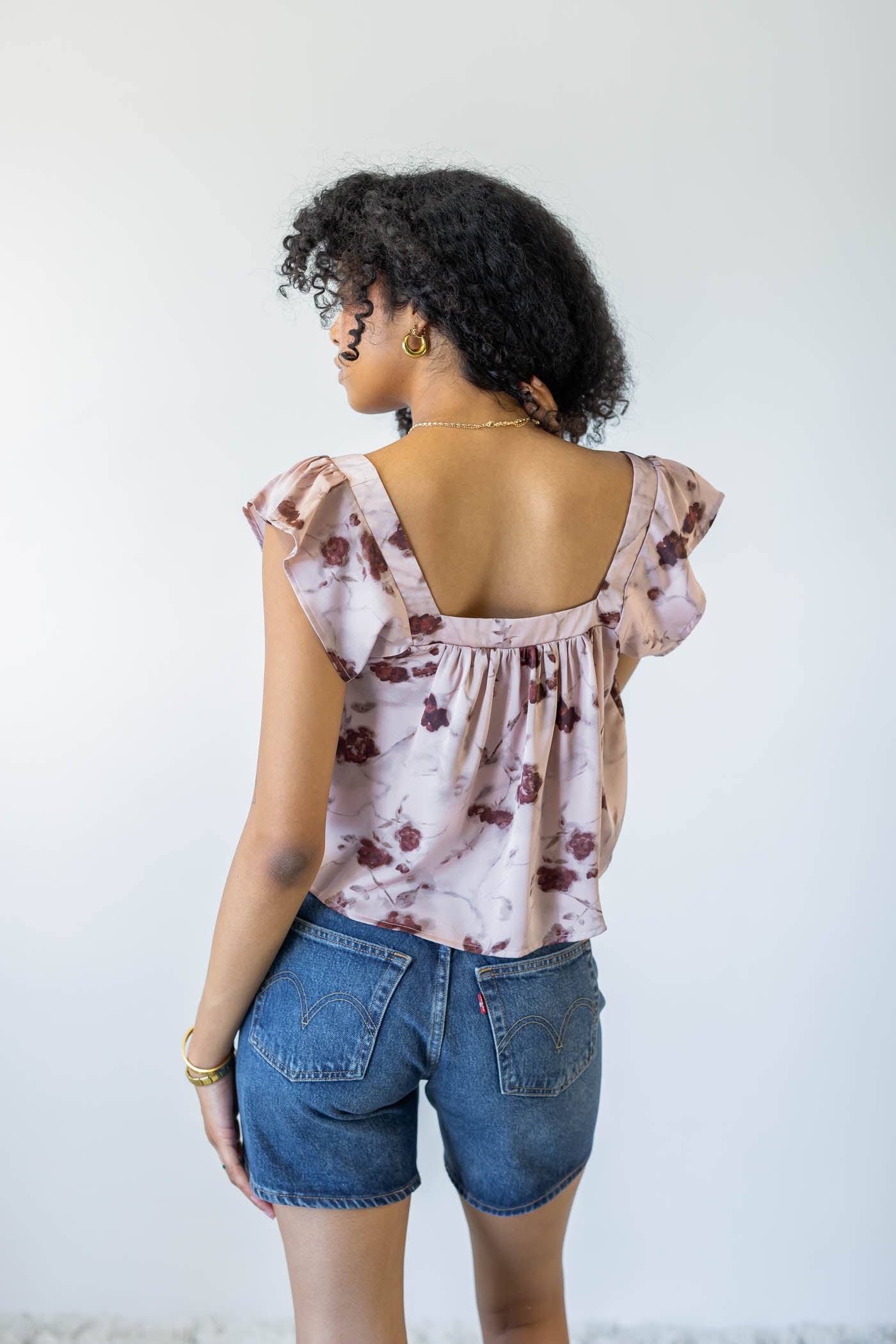 Floral Flowy Top