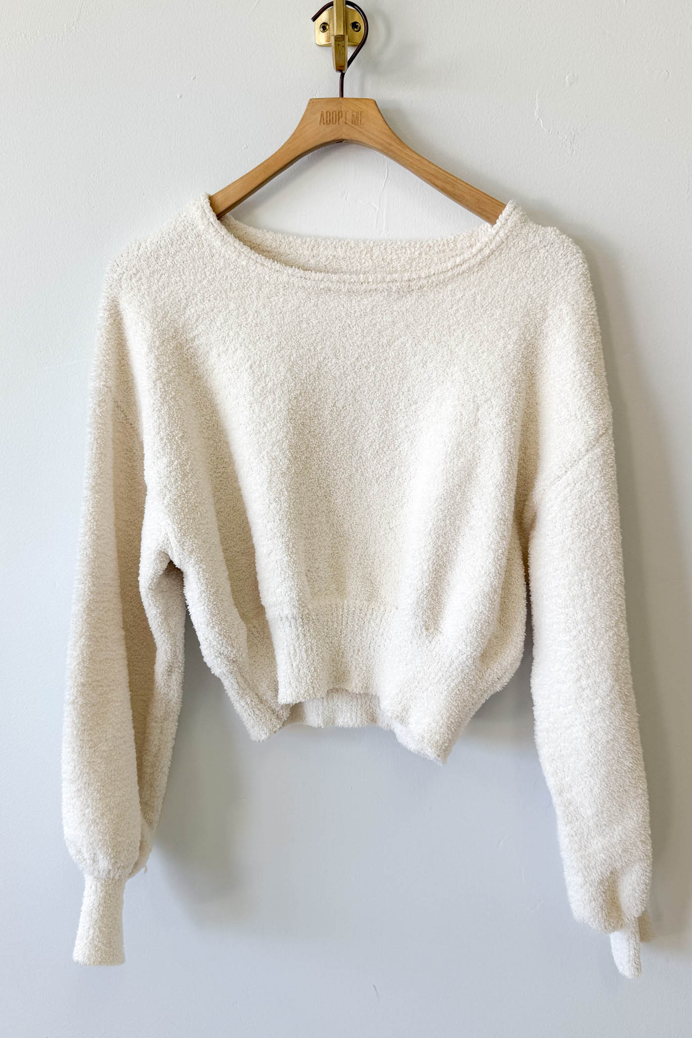 Terry Cloth Sweater