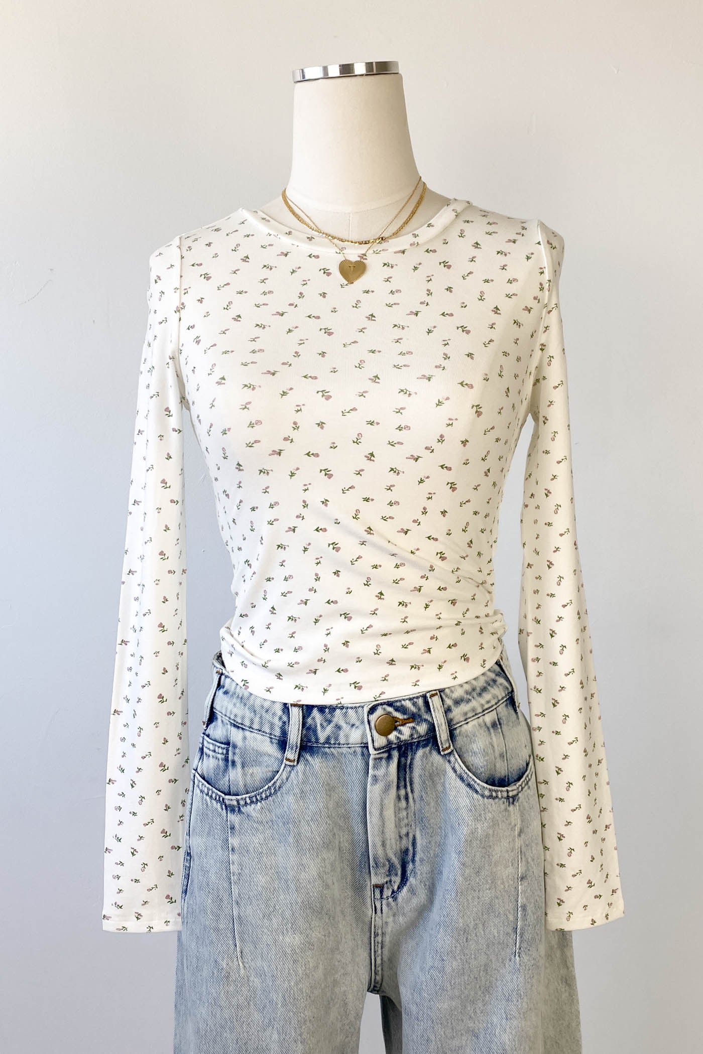 Floral Long Sleeve Top
